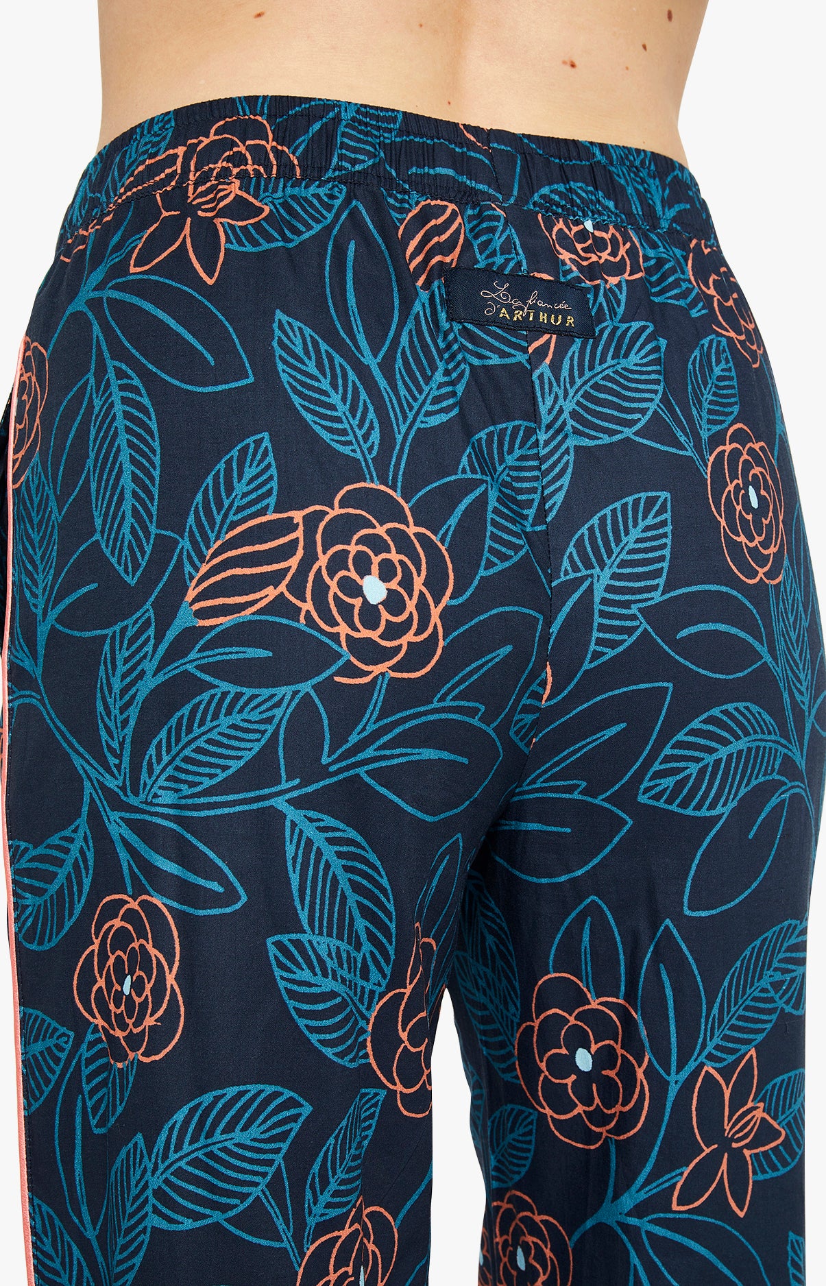 arthur-bob-fleurs-bas-de-pyjama-nuit-coton-bio-taille-s image 5