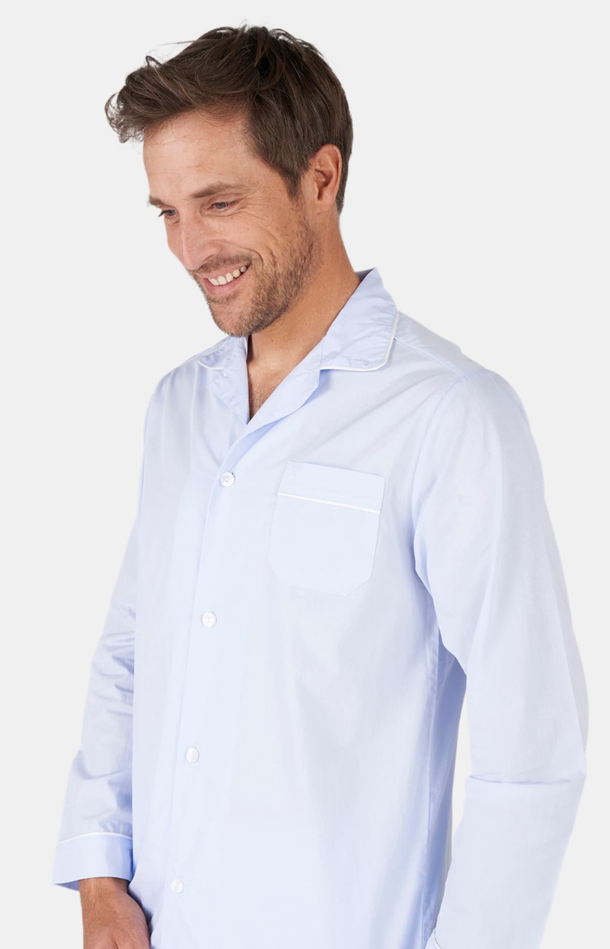 arthur-bob-tradi-pyjama-coton-ciel-boutonn-popeline image 4