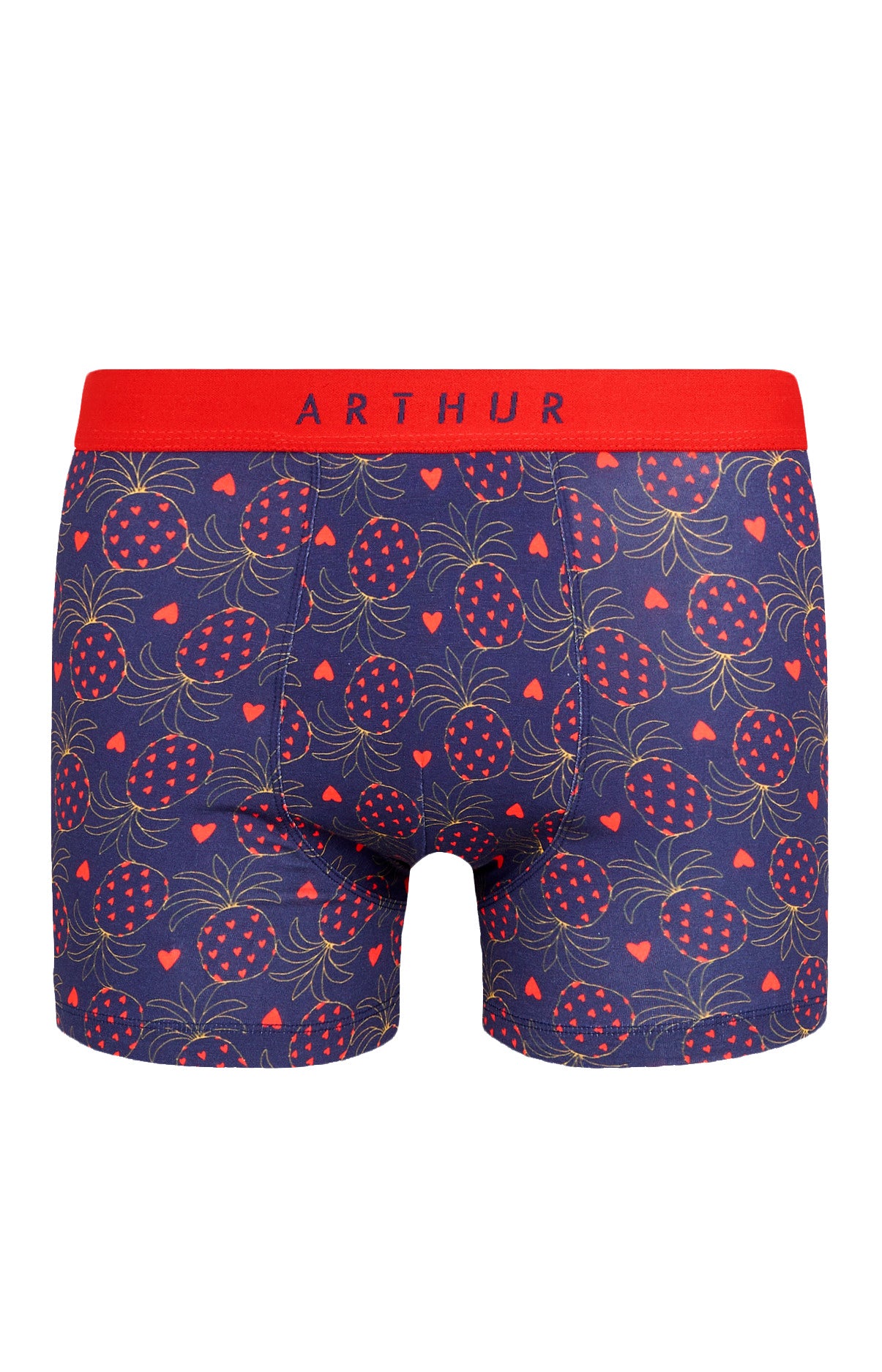 arthur-bob-fruit-d-fendu-boxer-homme-marine-m-bio image 3