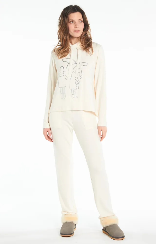 arthur-bob-uni-pyjama-femme-ivoire-coton image 1