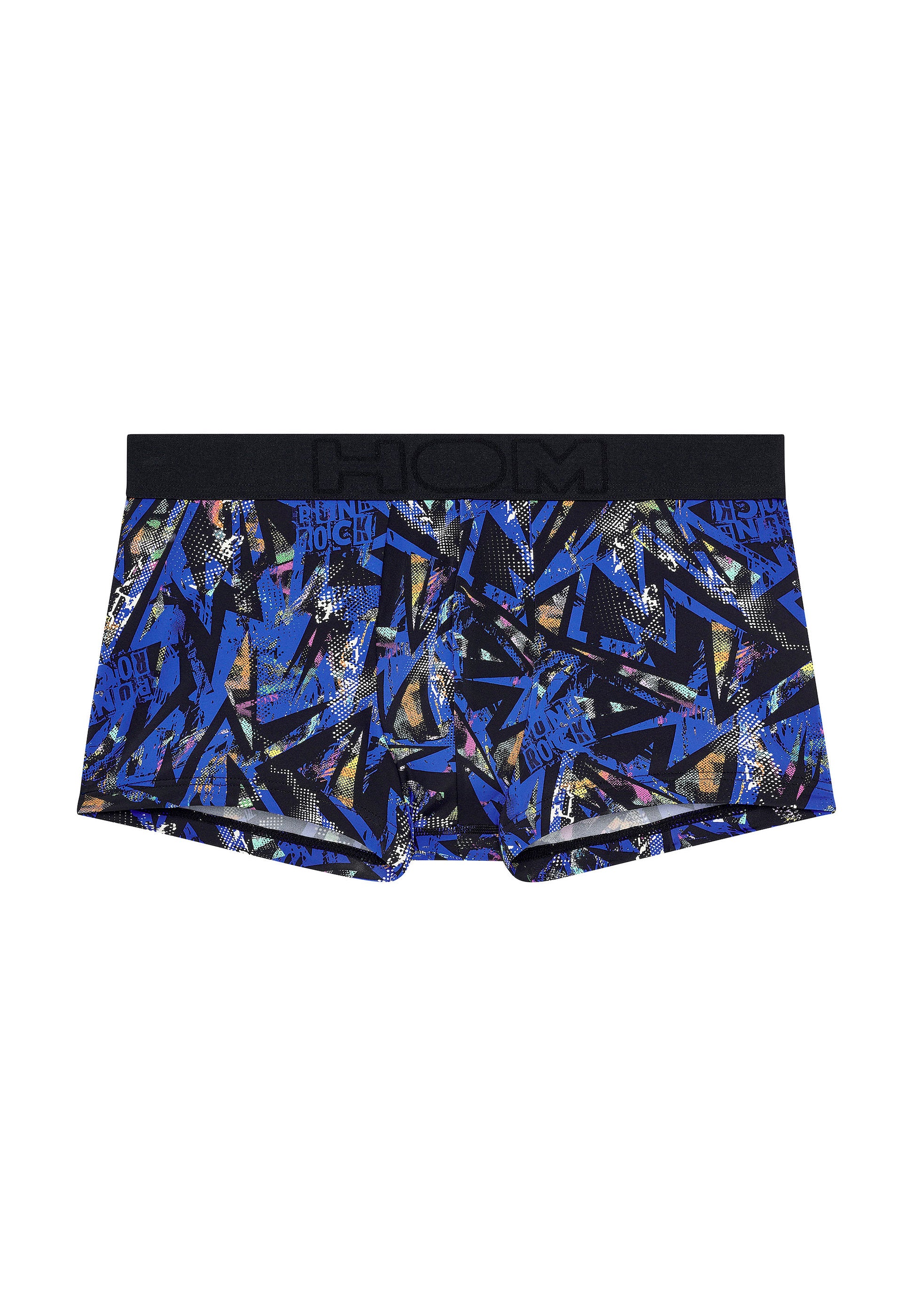 hom-clash-boxer-trunk-homme-bleu-imprim-graphique image 1