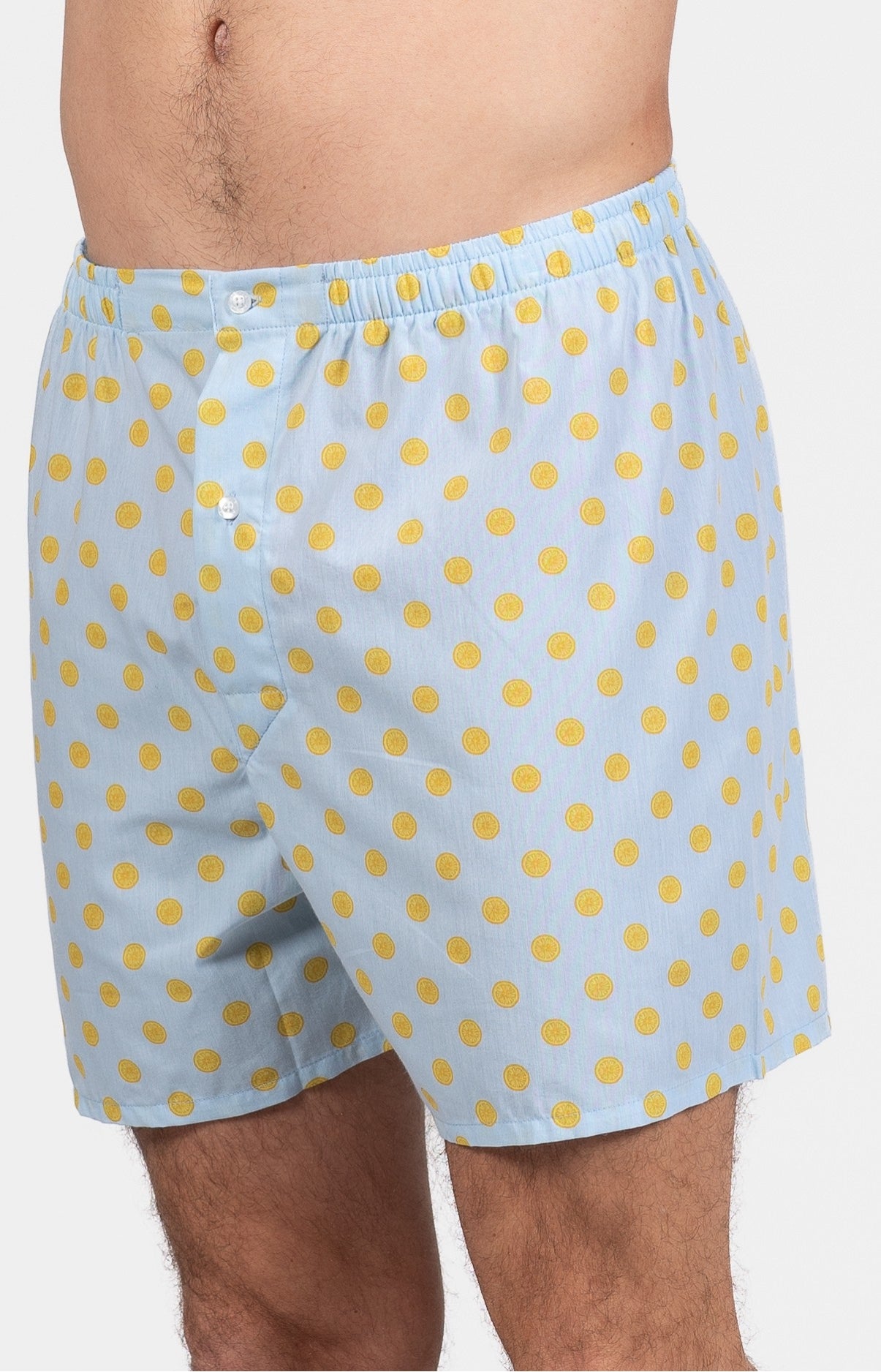 arthur-bob-pyjam-ricain-lemon-pyjama-homme-coton-ciel image 4