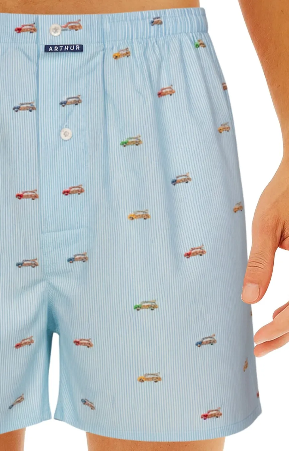 arthur-le-club-cale-on-california-popeline-lagon image 1