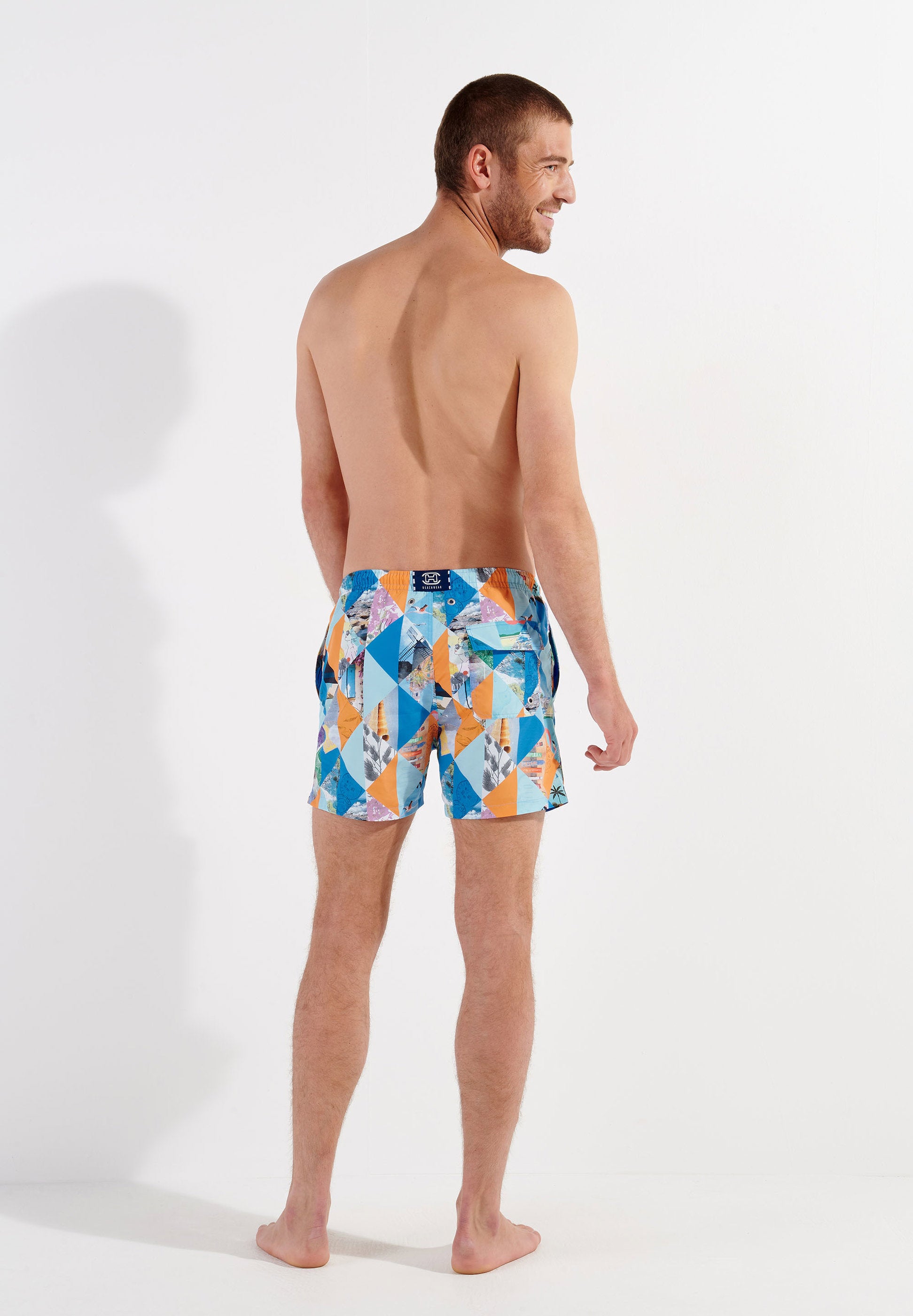 hom-port-cros-boxer-de-bain-homme-bleu-imprim image 5