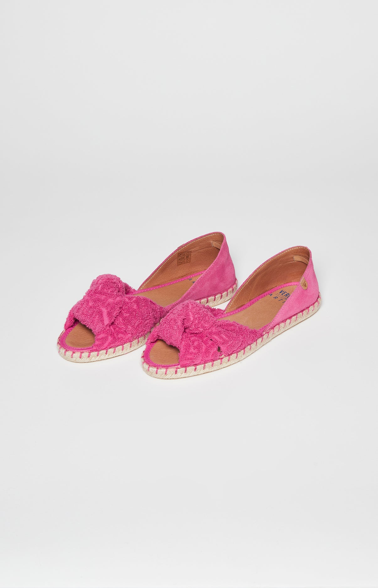 arthur-bob-sandales-mules-fushia-femme-ponge image 1