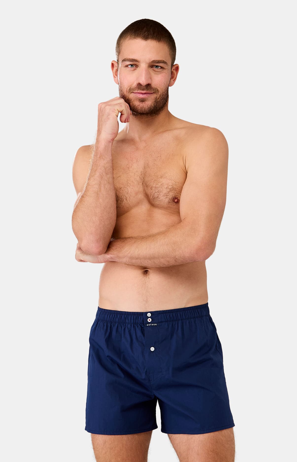 arthur-le-club-n-010-cale-on-homme-marine-coton-bio image 4