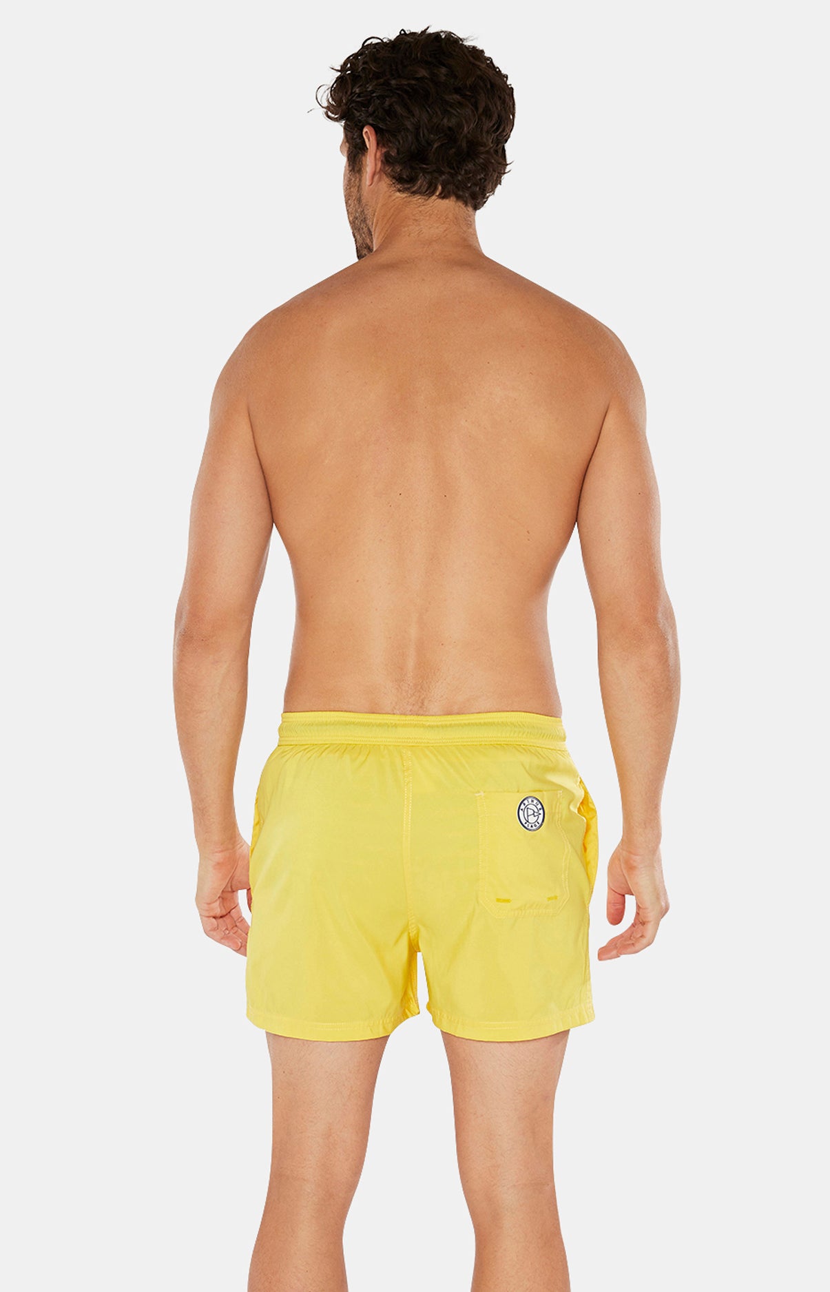 arthur-bob-short-de-bain-jaune-polyester-recycl image 5