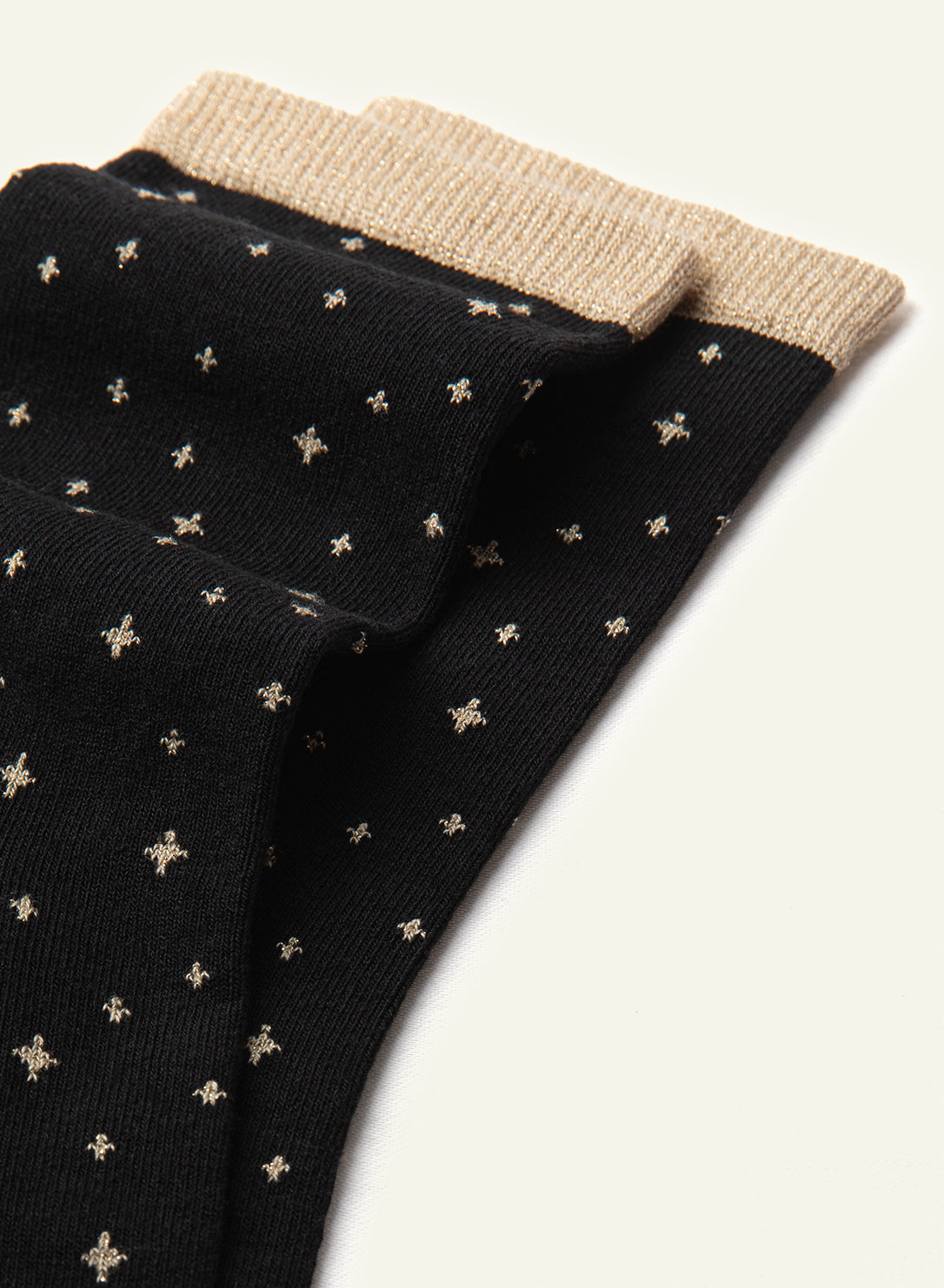 archiduchesse-fantaisie-ciel-toil-chaussettes-36-41-lurex-dor image 4