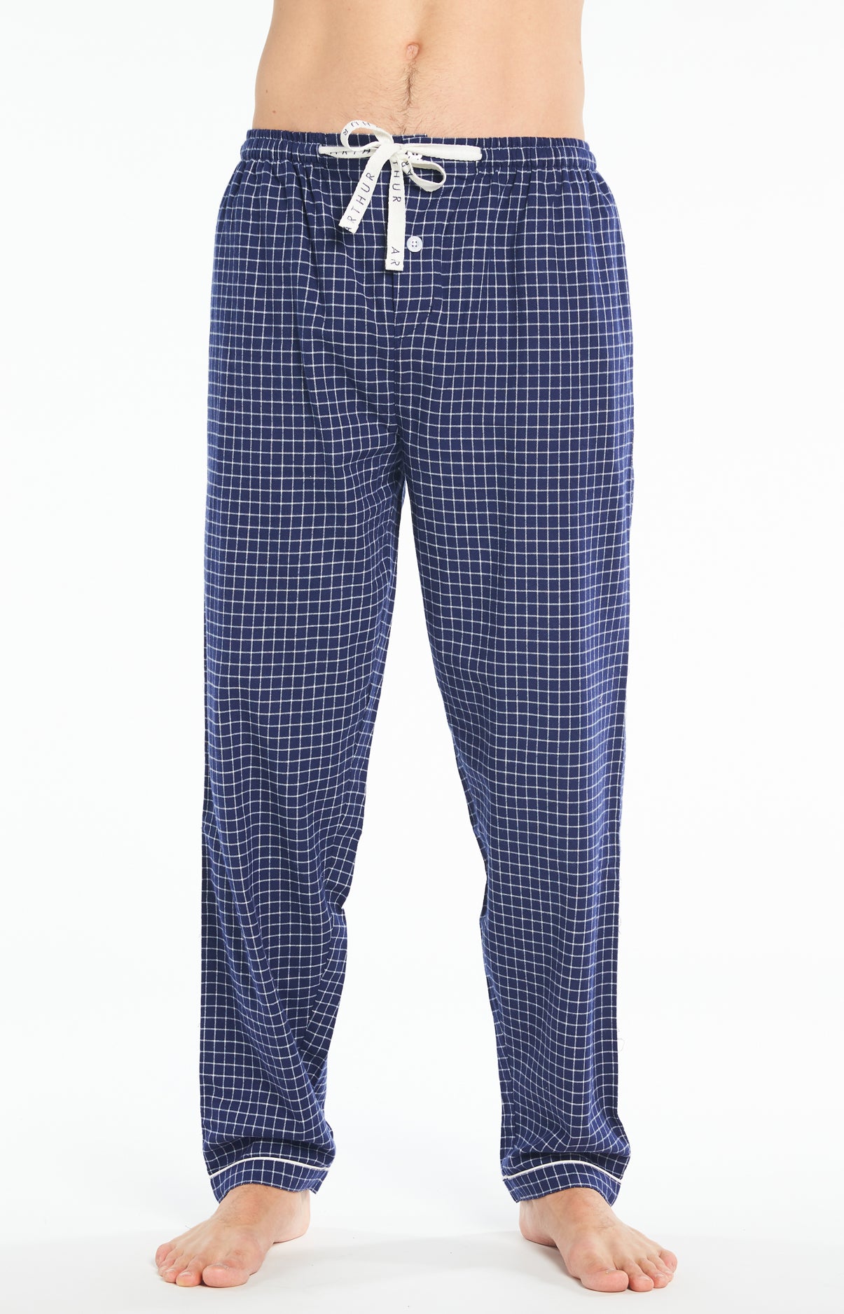 arthur-bob-pyjama-pilou-classique-homme-marine image 8