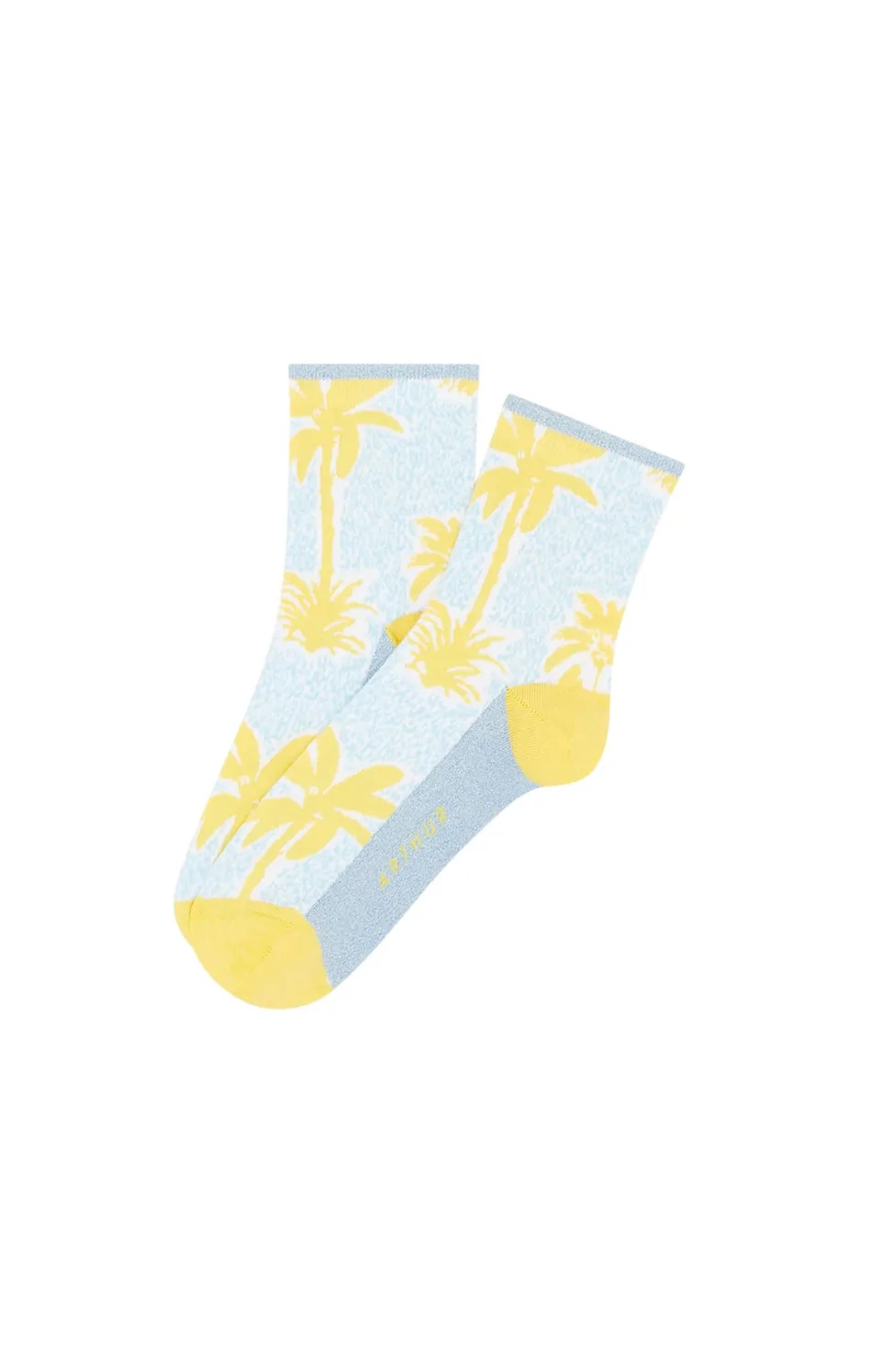 arthur-bob-palmier-chaussettes-coton-jaune-36-40 image 1