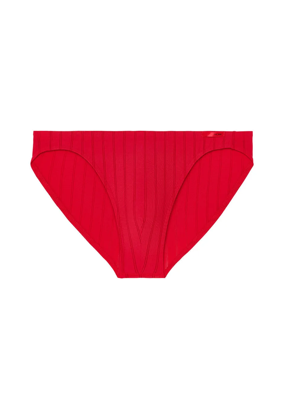 hom-chic-micro-slip-homme-rouge-rayures image 1