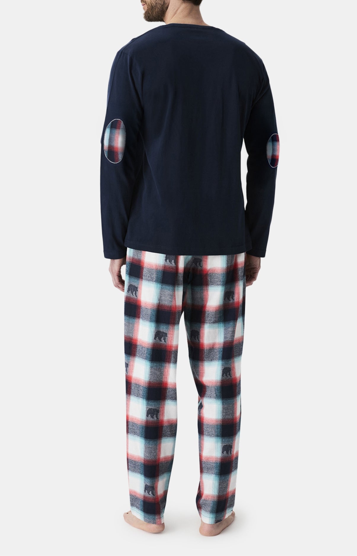 arthur-bob-bear-pyjama-ours-flanelle-multicolore-chaud image 6