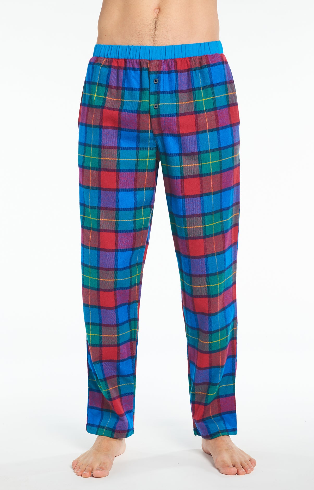 arthur-bob-green-de-champion-pyjama-long-bleu-carreaux image 7