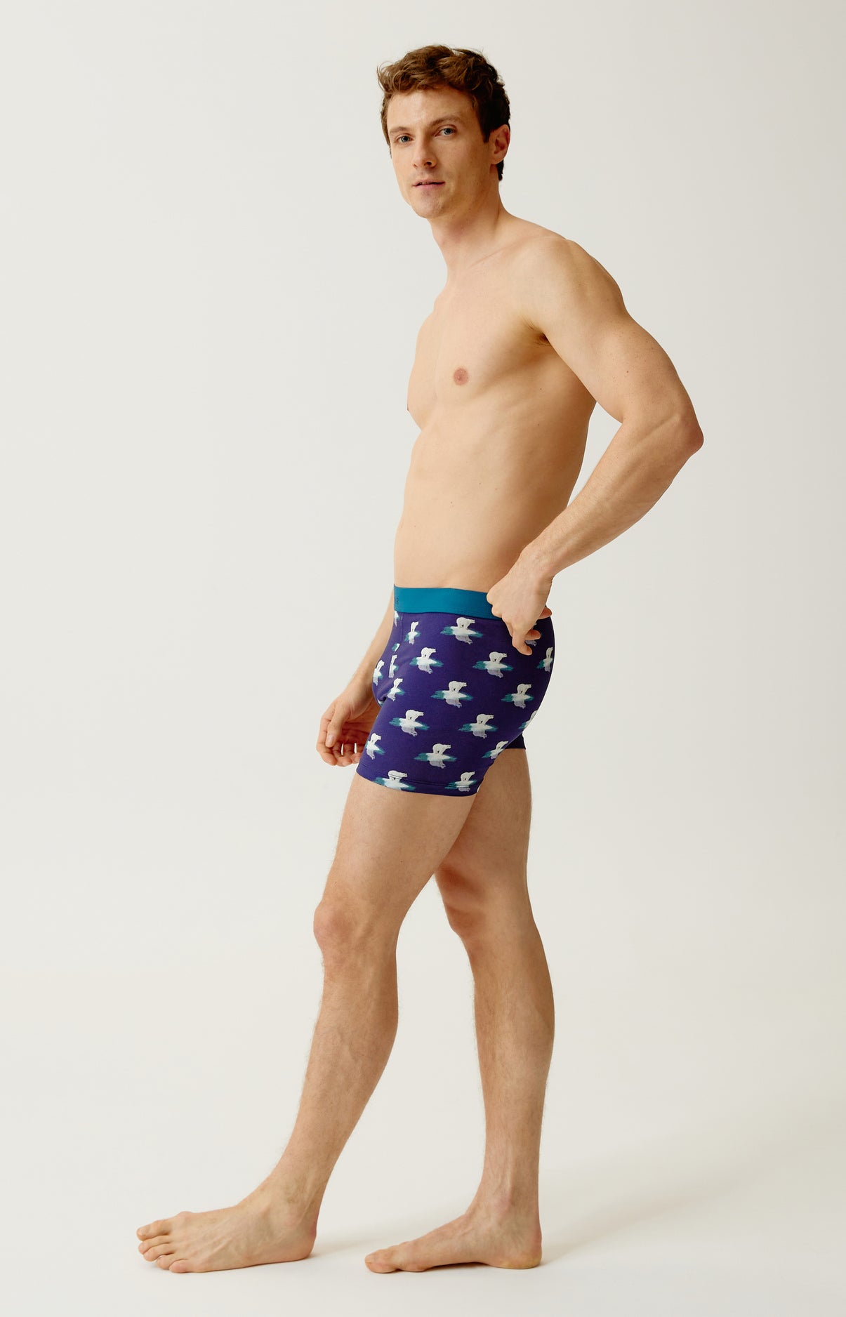 arthur-bob-boxer-p-le-position-coton-bio-homme-marine image 4