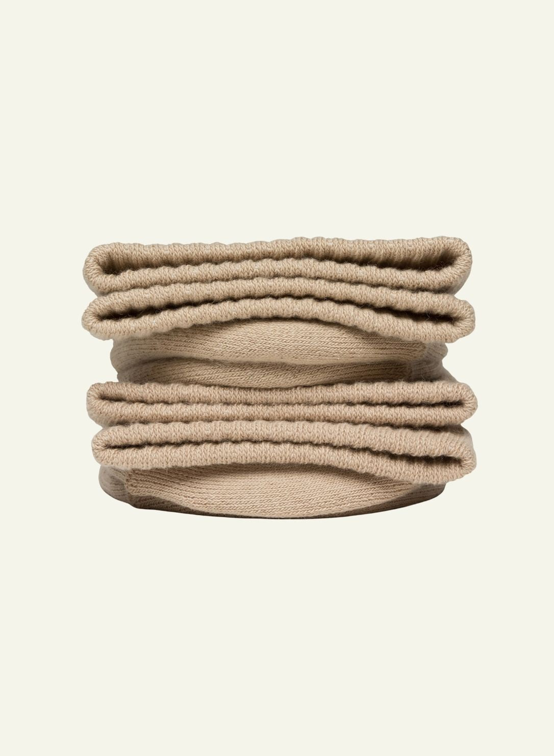 archiduchesse-bouclette-beige-caf-au-lait-chaussettes-36-41-hiver image 1