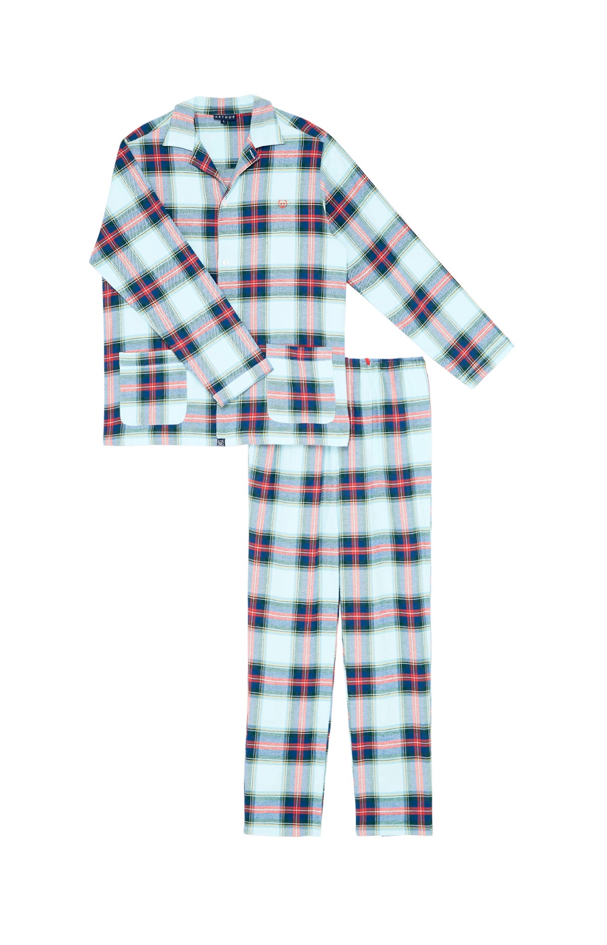 arthur-bob-pyjama-logan-glace-flanelle-carreaux image 3