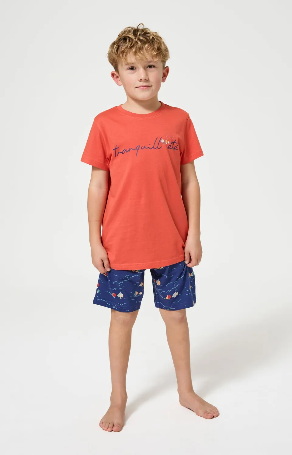 arthur-bob-tranquill-t-pyjashort-enfant-marine image 1