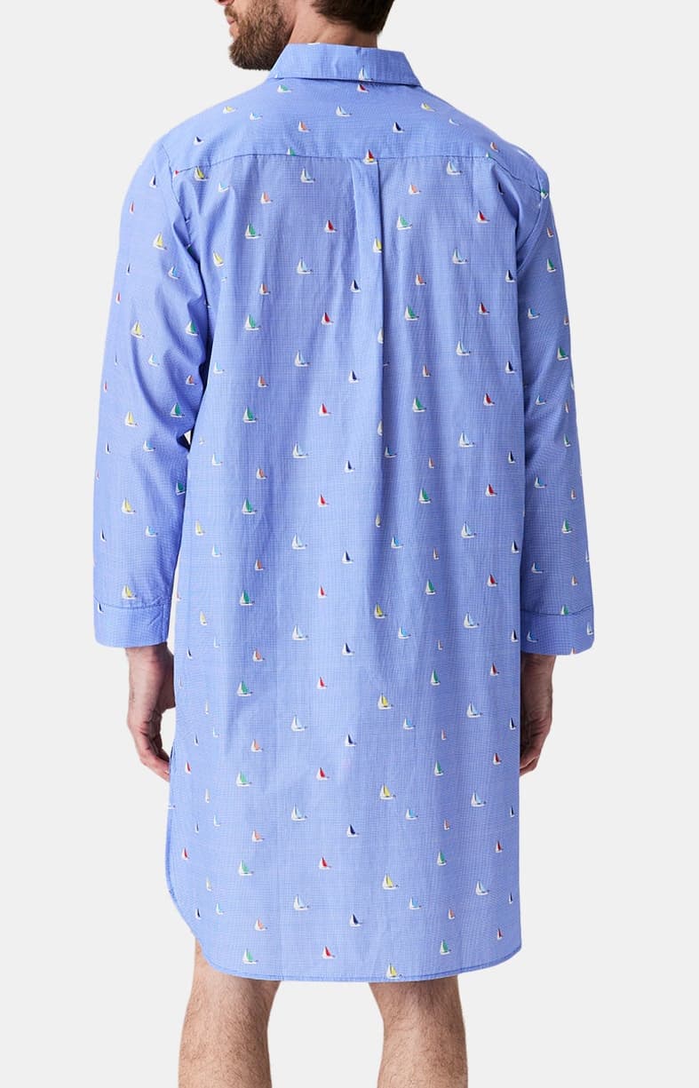 arthur-bob-boat-chemise-de-nuit-coton-bio-ciel image 6