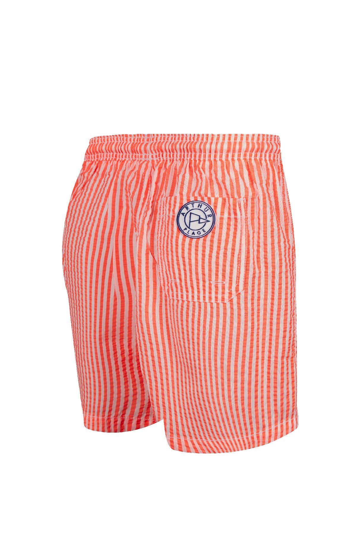 arthur-bob-fluo-short-de-bain-enfant-orange-10a image 4