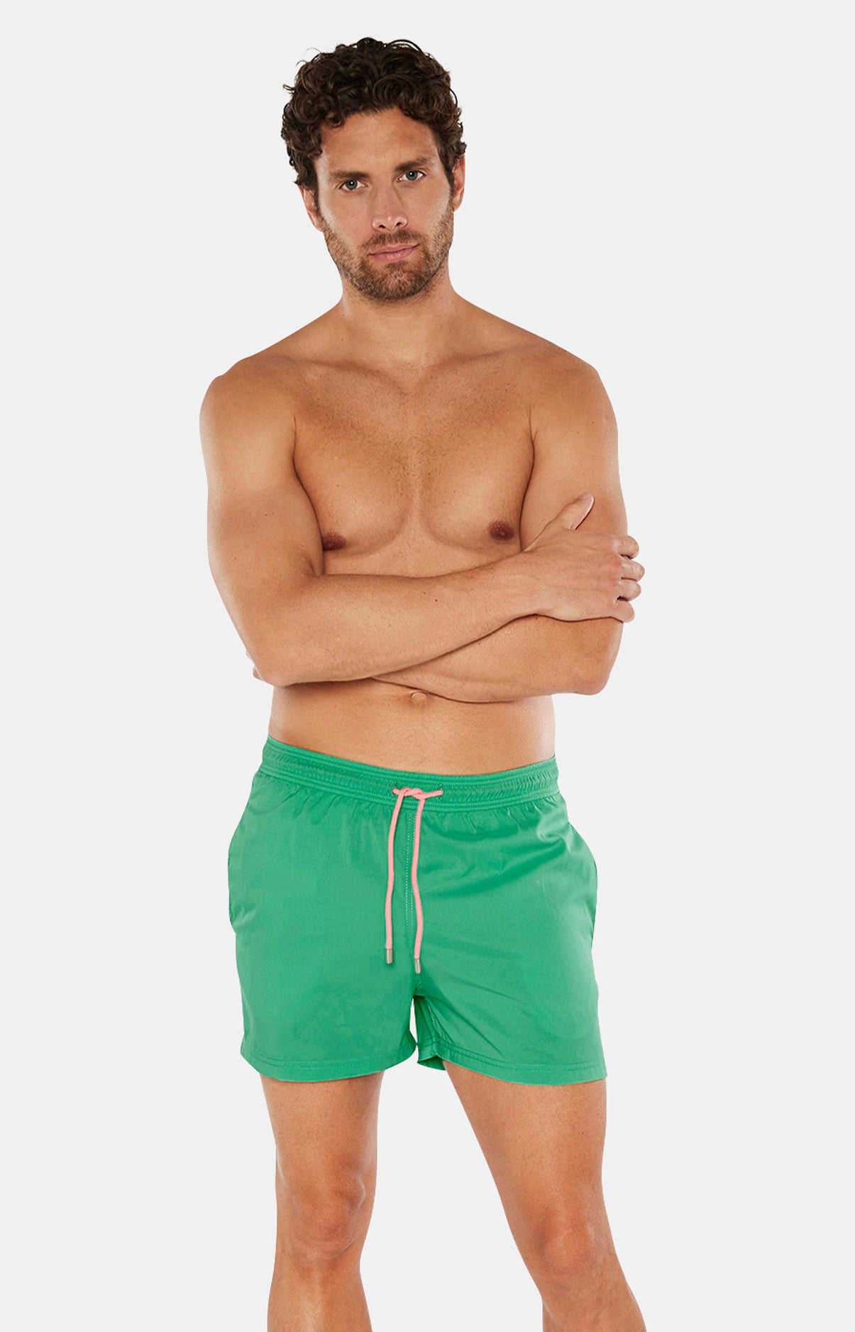 arthur-bob-short-de-bain-polyester-recycl-vert-homme image 2
