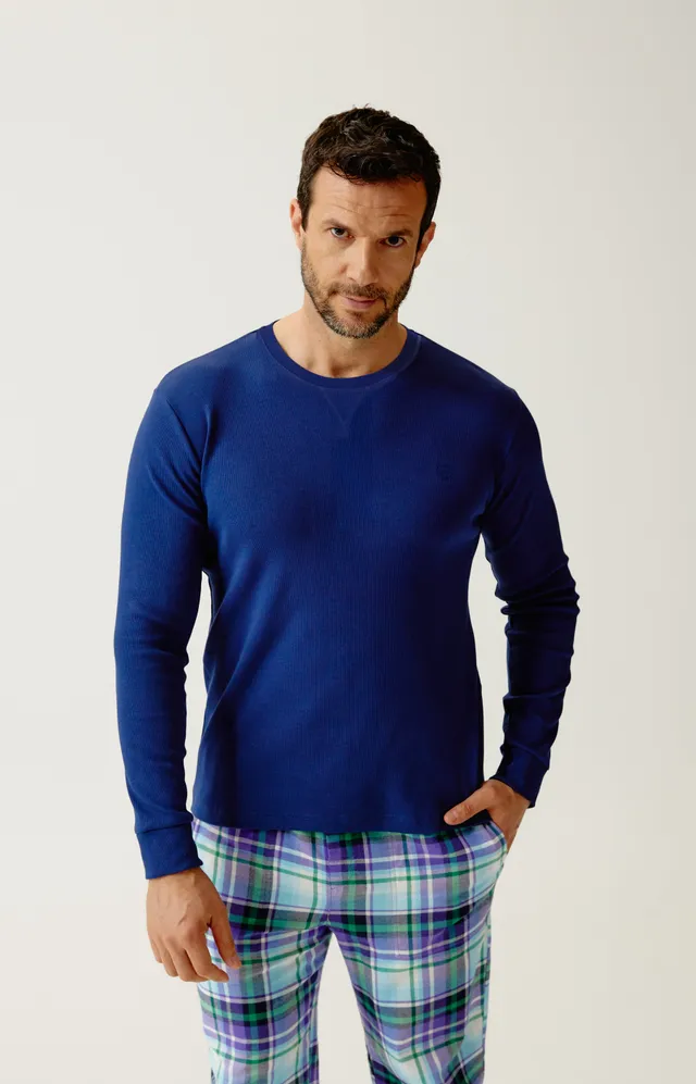 arthur-bob-minuit-tee-shirt-nuit-homme-marine-modal image 1