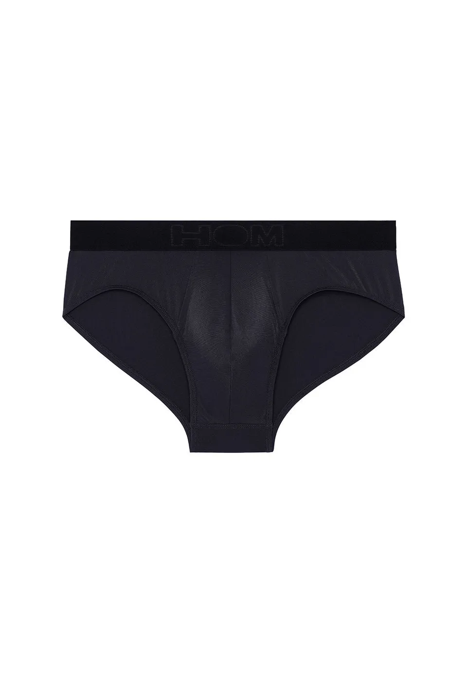 hom-supersoft-mini-slip-noir-microfibre-coton image 1