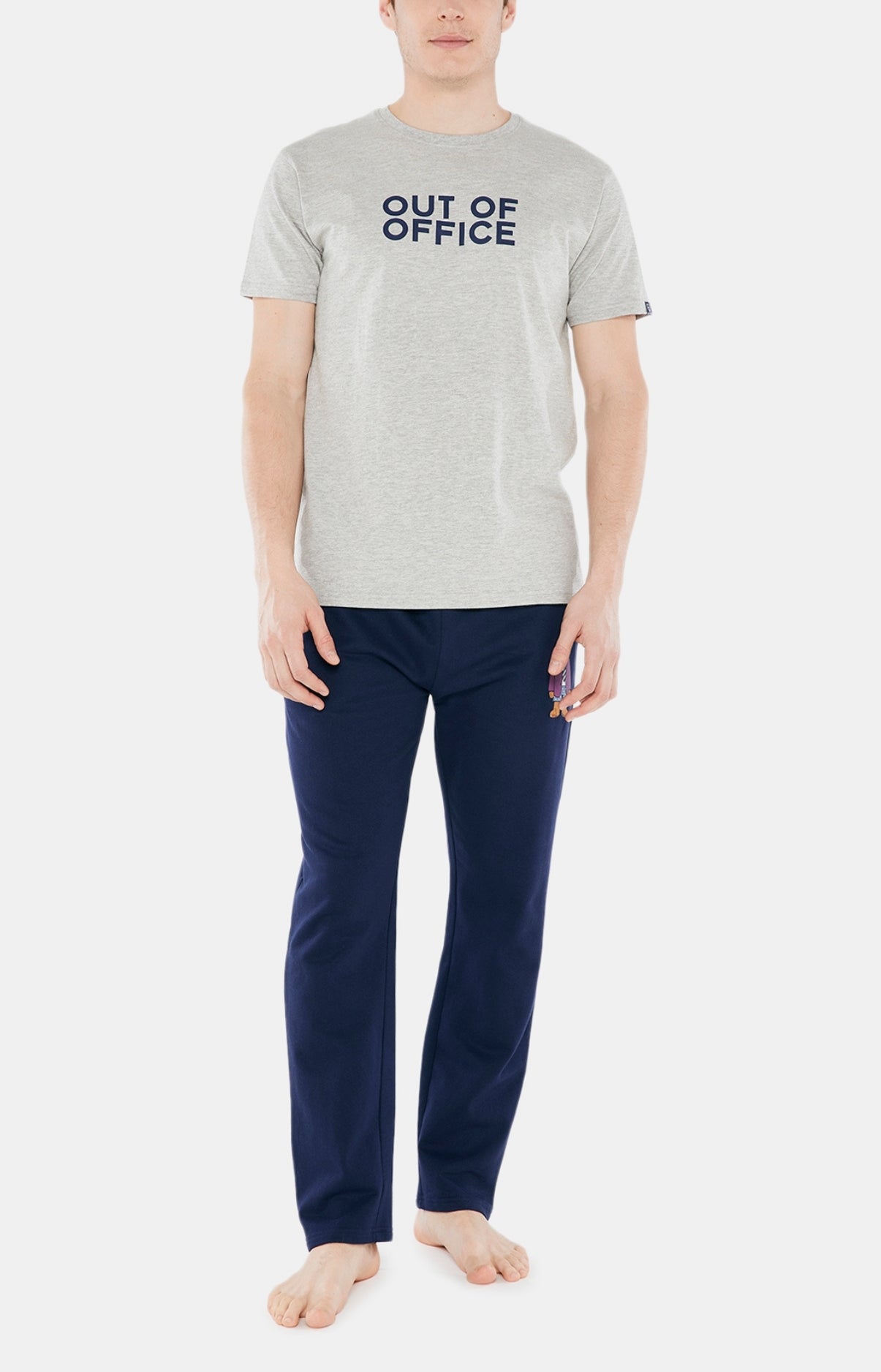 arthur-bob-tee-shirt-homme-gris-l-coton-bio image 1