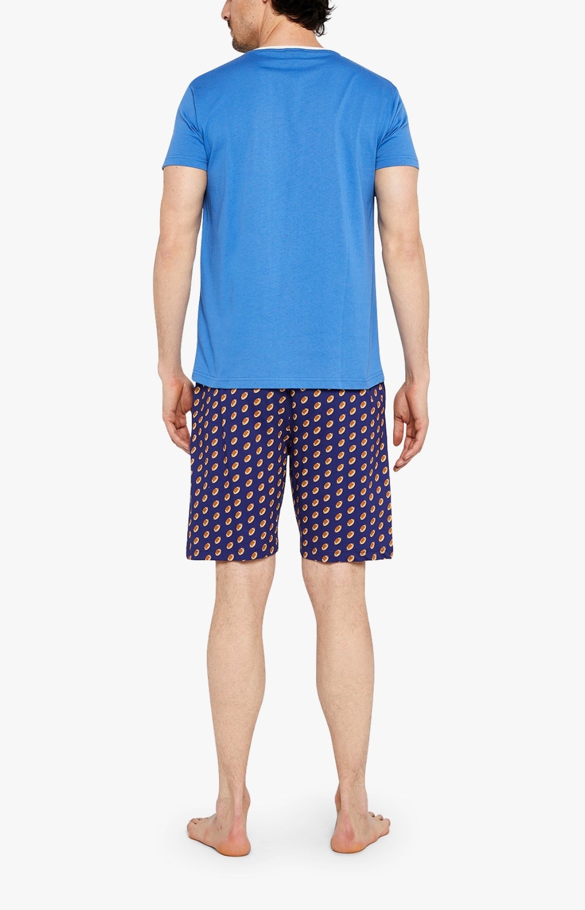 arthur-rugby-pyjashort-homme-coton-bio-marine-l image 5