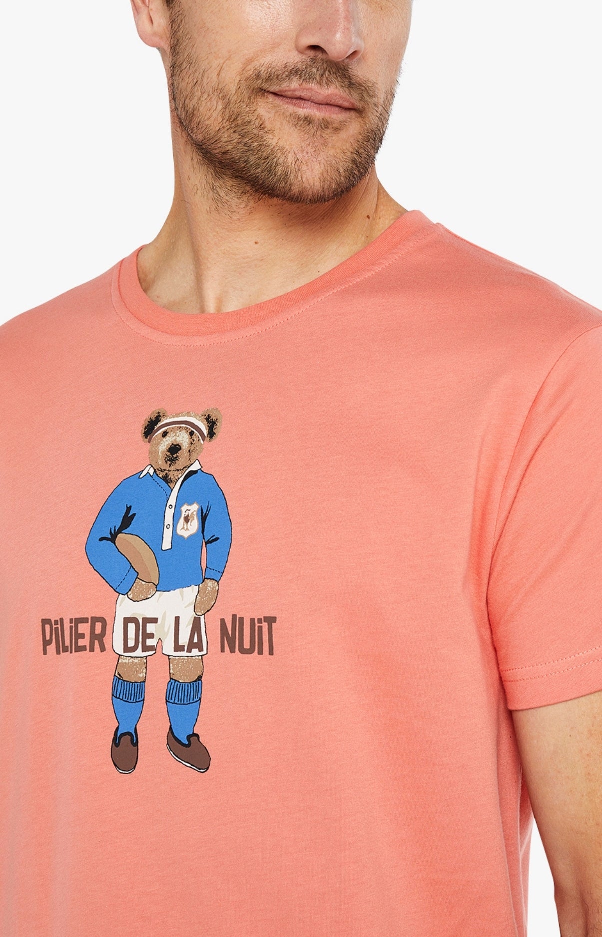arthur-bob-pilier-de-la-nuit-pyjashort-bleu-l-coton-bio image 2