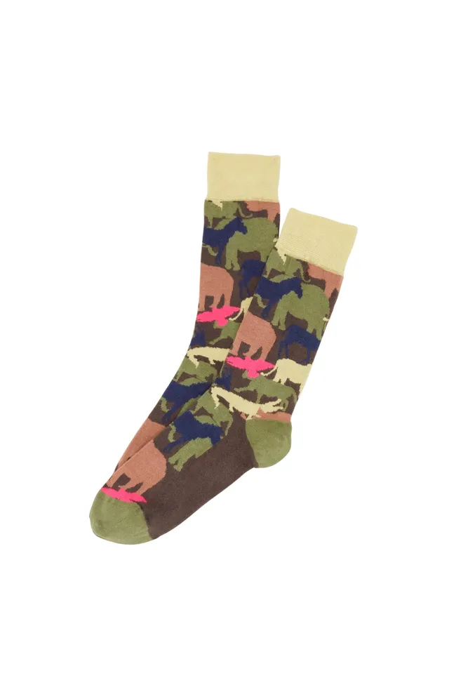 arthur-bob-chaussettes-brousse-lit-kaki-40-46-coton-bio image 1