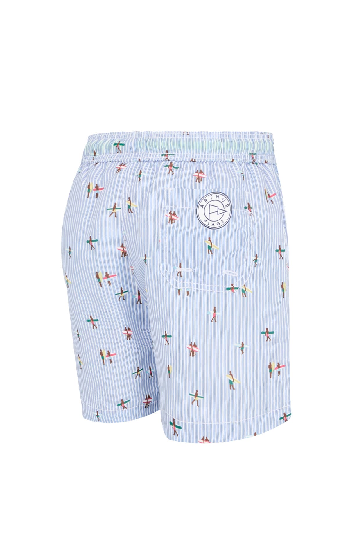 arthur-bob-surf-short-de-bain-ciel-10a-polyester-recycl image 5