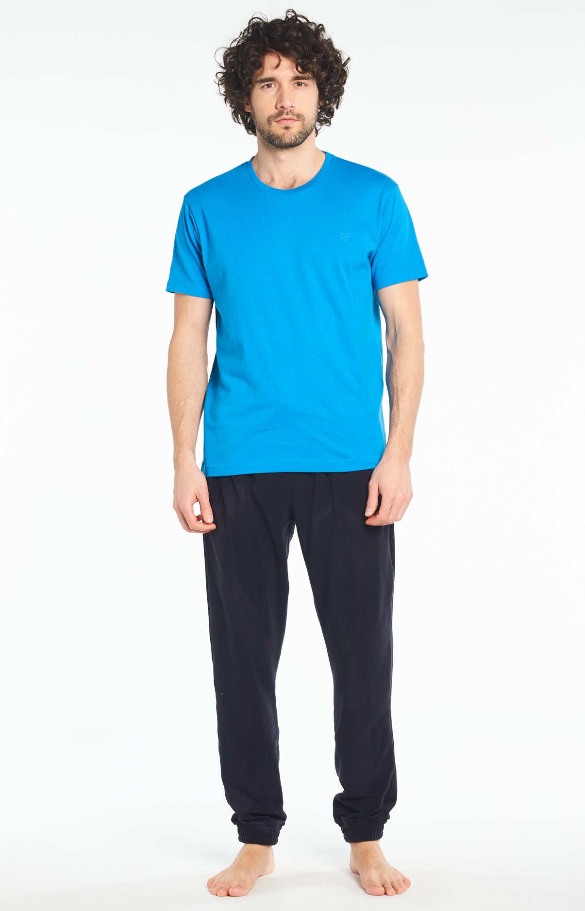 arthur-bob-tee-shirt-uni-roi-bleu-coton-bio-s image 6