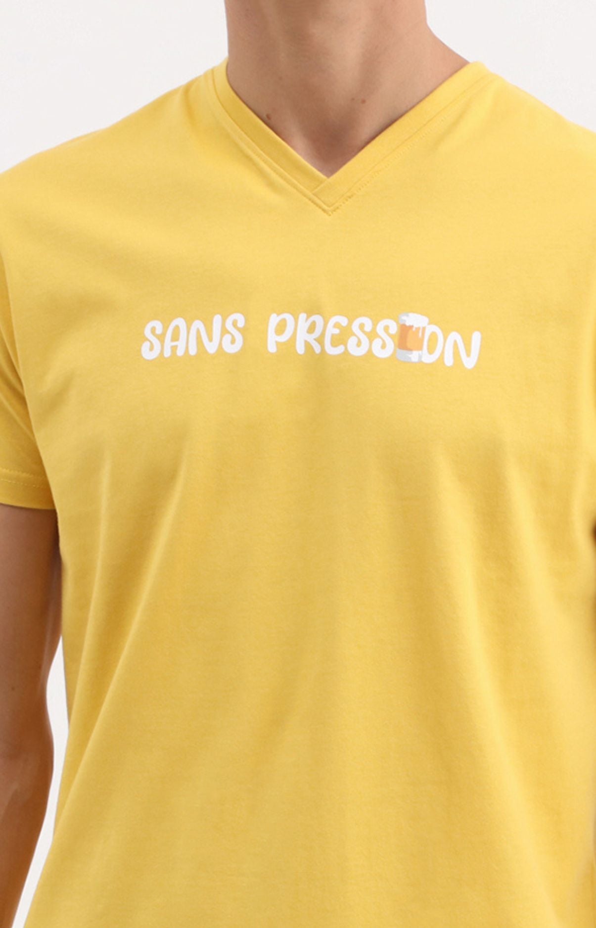 arthur-bob-bi-re-sans-pression-pyjama-court-coton-ciel image 2
