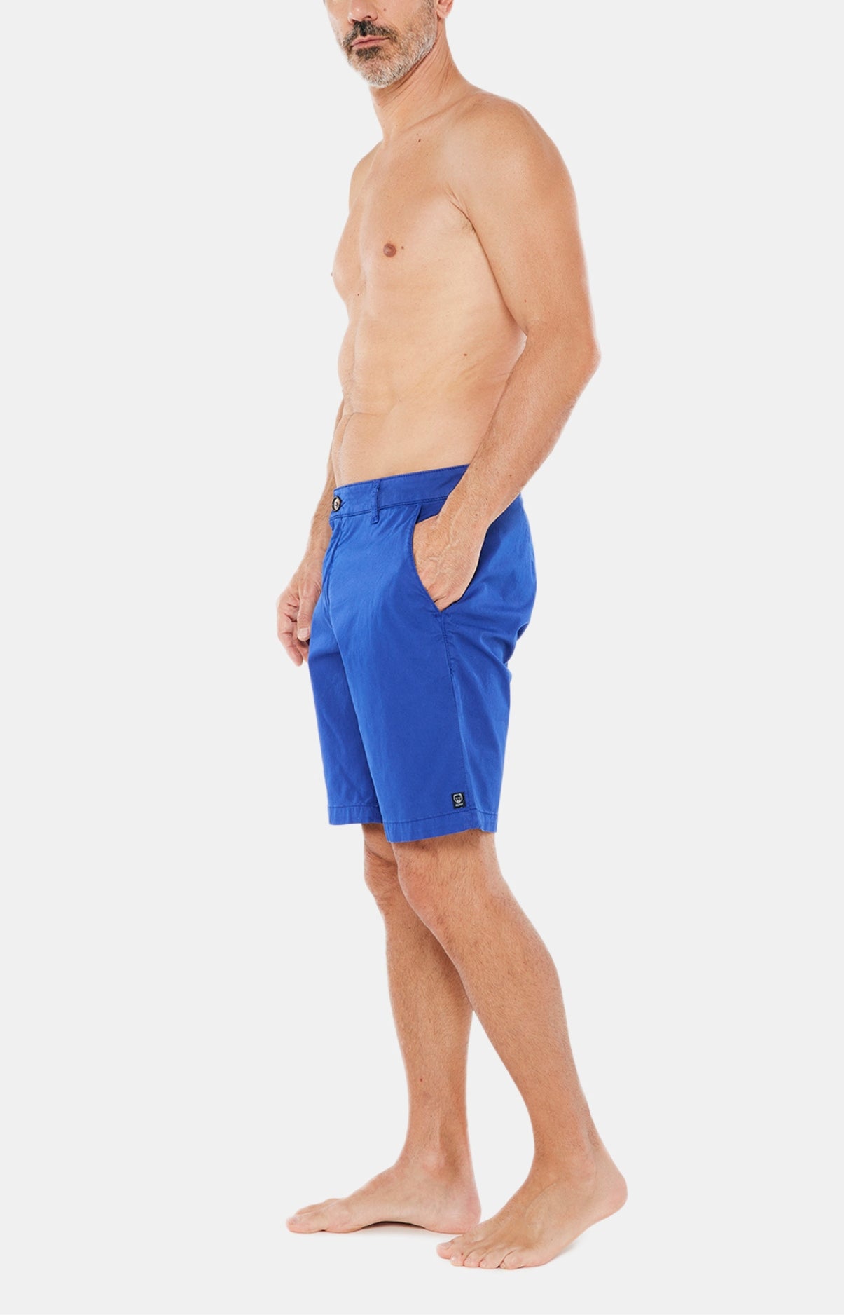 arthur-bob-bermuda-uni-roi-coton-bleu-homme image 4