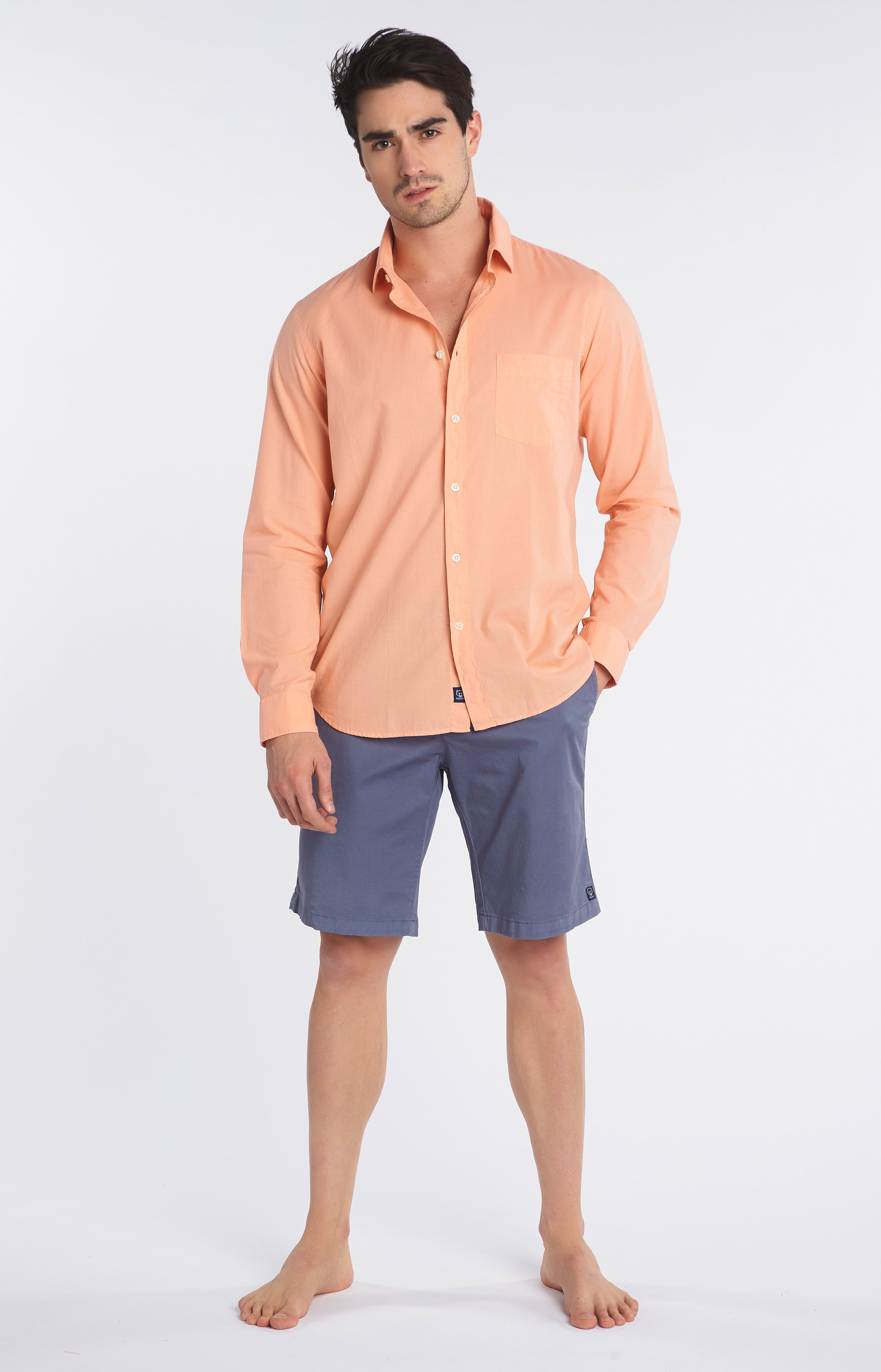 arthur-bob-melon-chemise-homme-coton-taille-l image 2