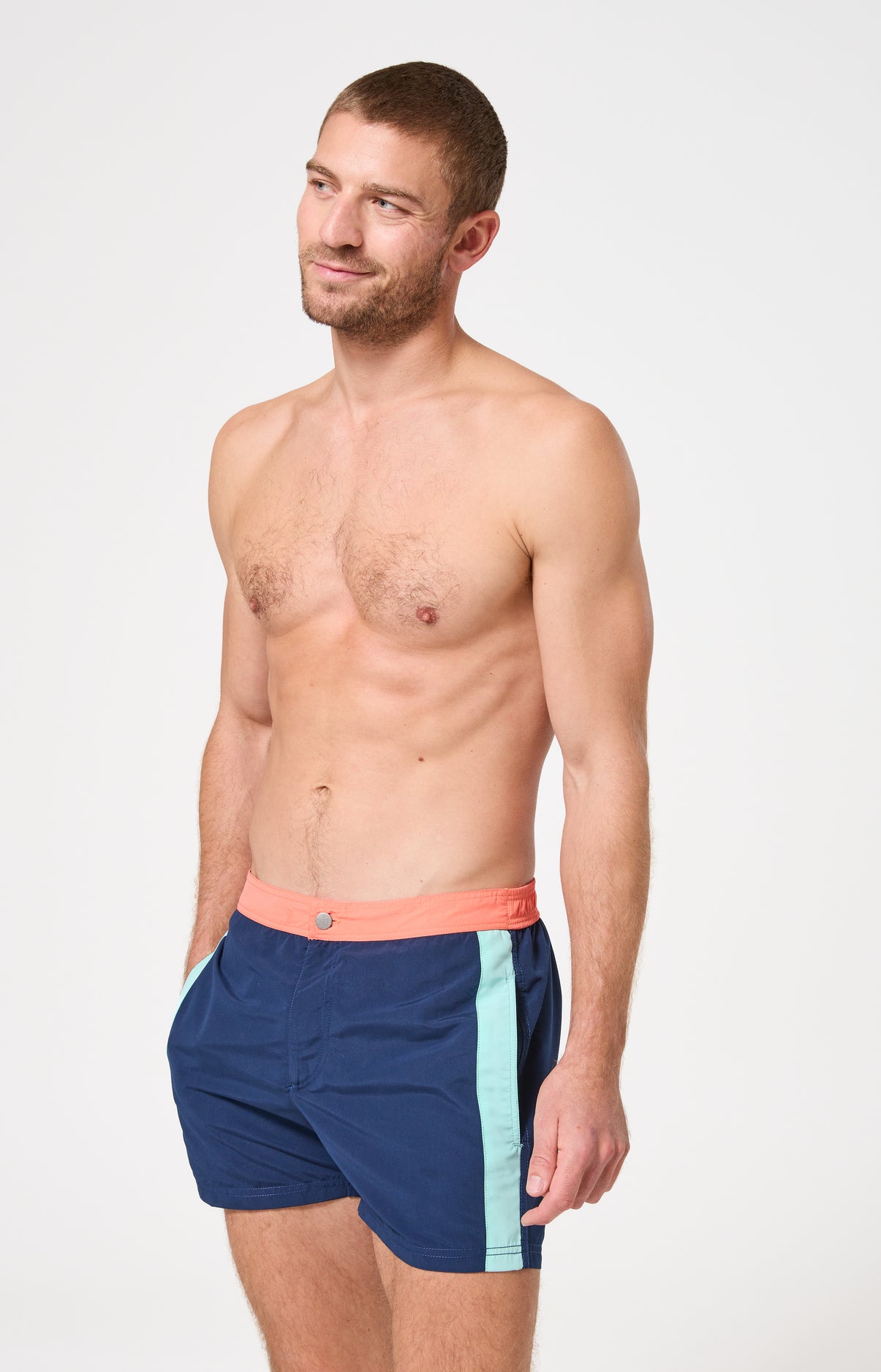 arthur-bob-short-antonin-polyester-marine image 4