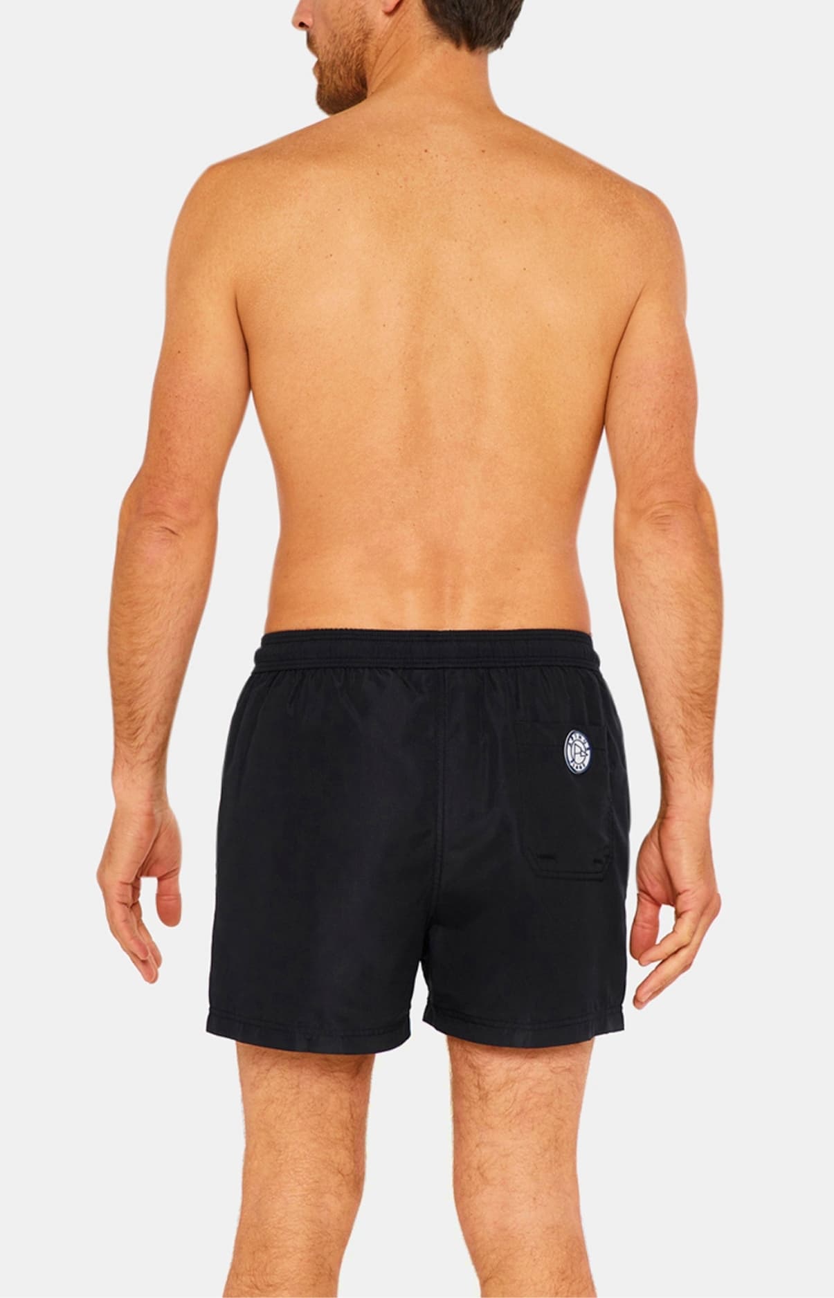 arthur-bob-short-de-bain-homme-noir-polyester-recycl image 6