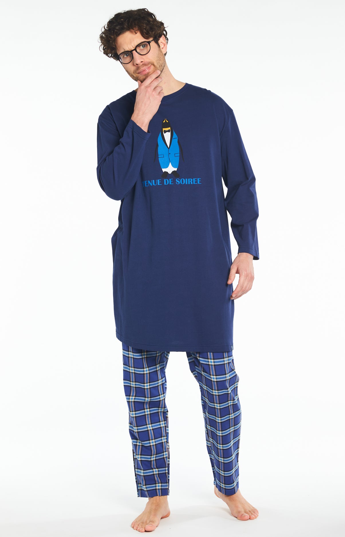 arthur-bob-tenue-de-soir-e-maxi-tee-shirt-marine-tu image 5