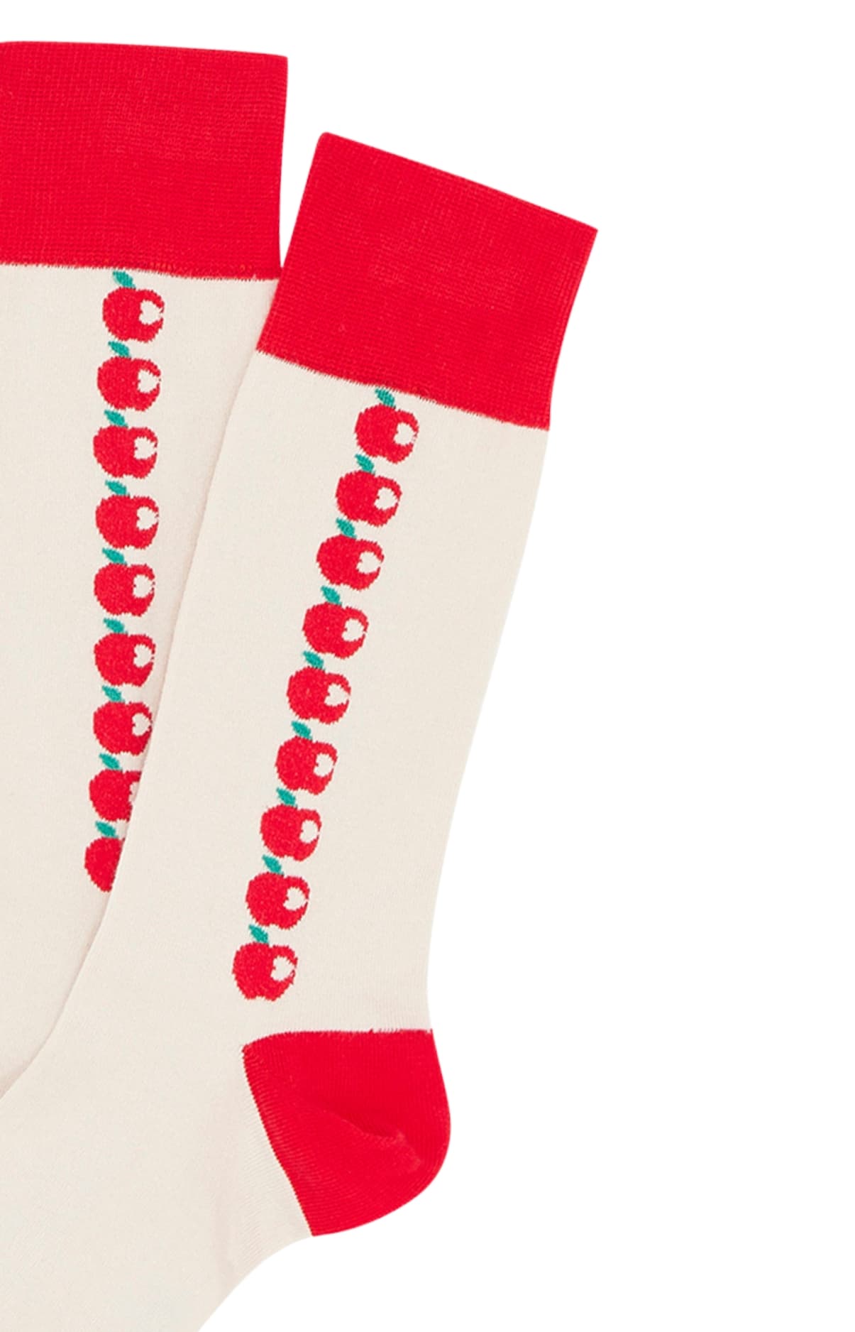 arthur-bob-chaussettes-pomme-d-amour-cru-coton-bio image 2