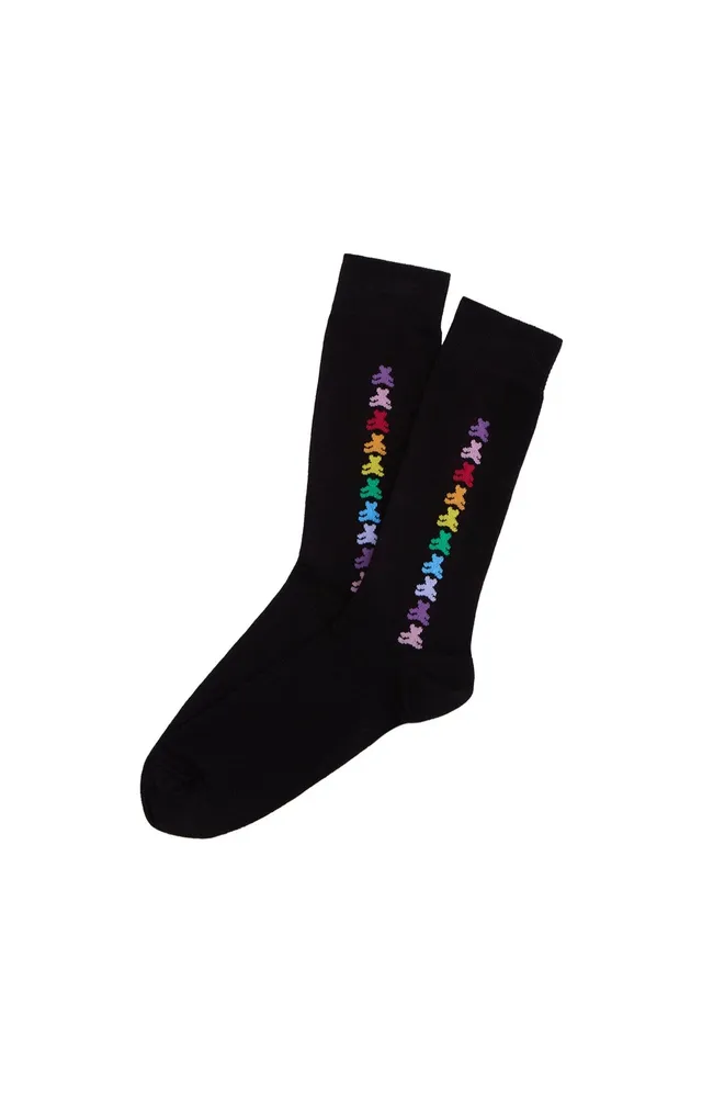arthur-bob-teddy-bear-chaussettes-noir-40-46-coton image 1