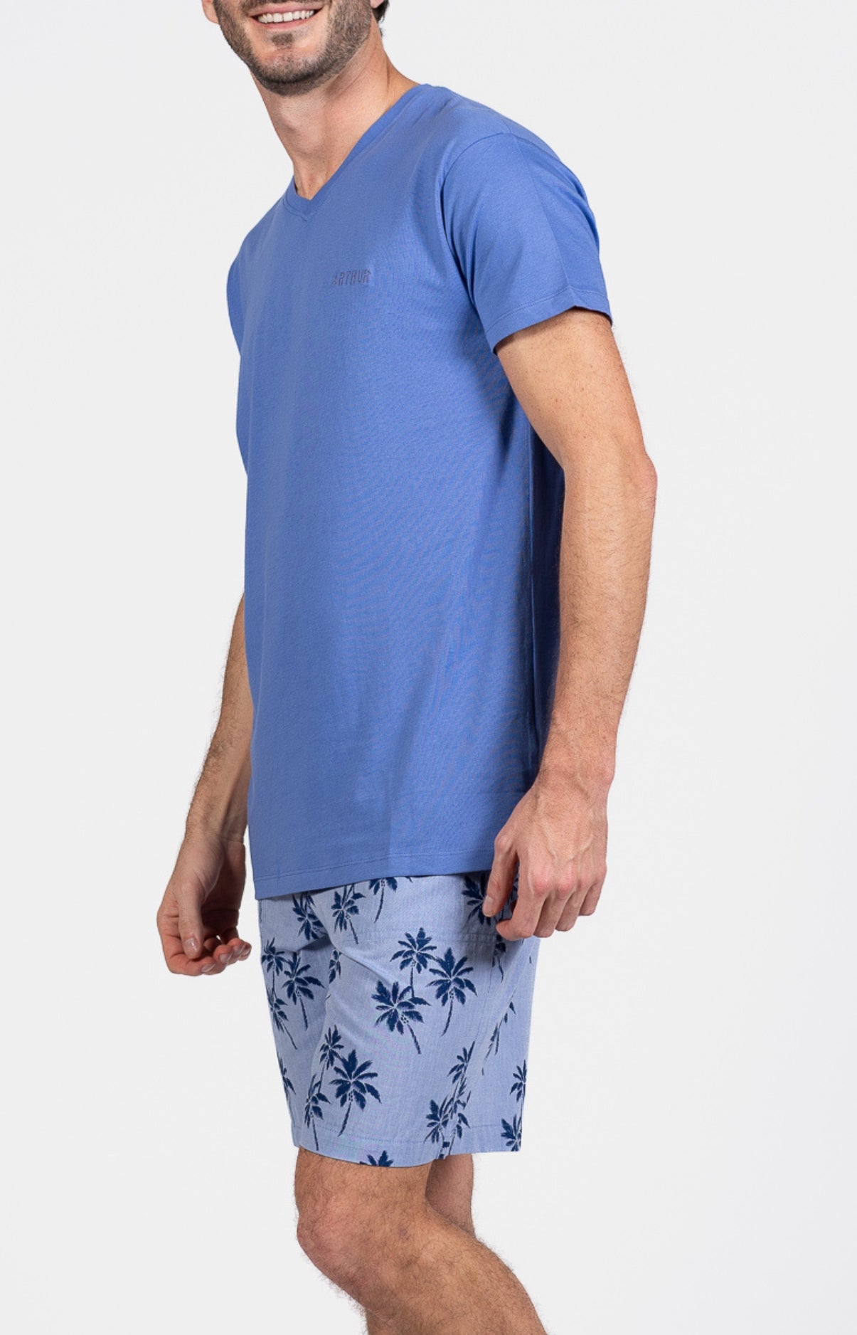 arthur-bob-palmier-roi-pyjashort-coton-roi image 5