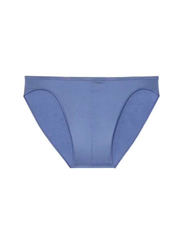 hom-plumes-slip-homme-micro-bleu-taille-m image 1