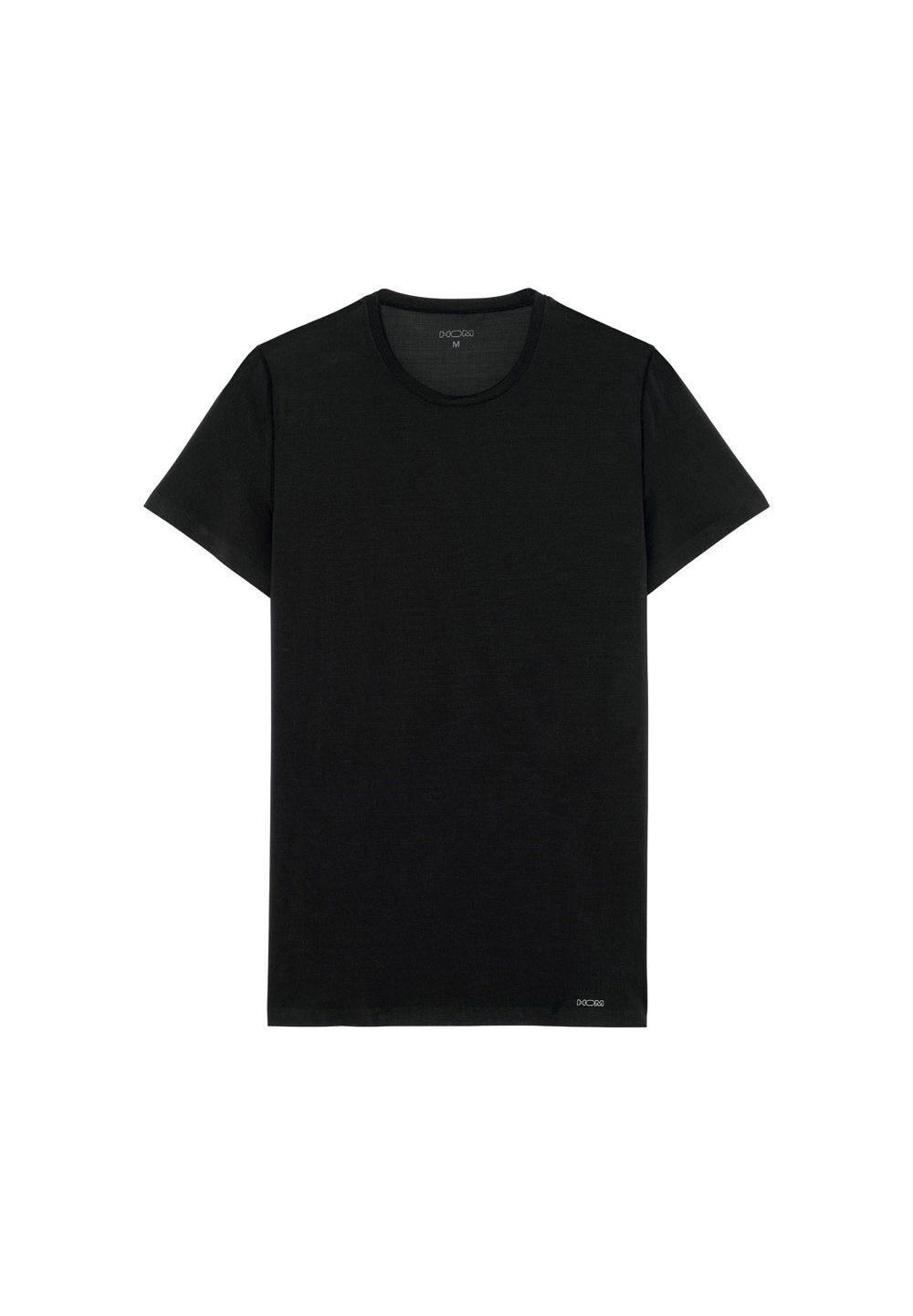 hom-h-fresh-403003-tee-shirt-homme-noir-col-rond-taille-l image 1
