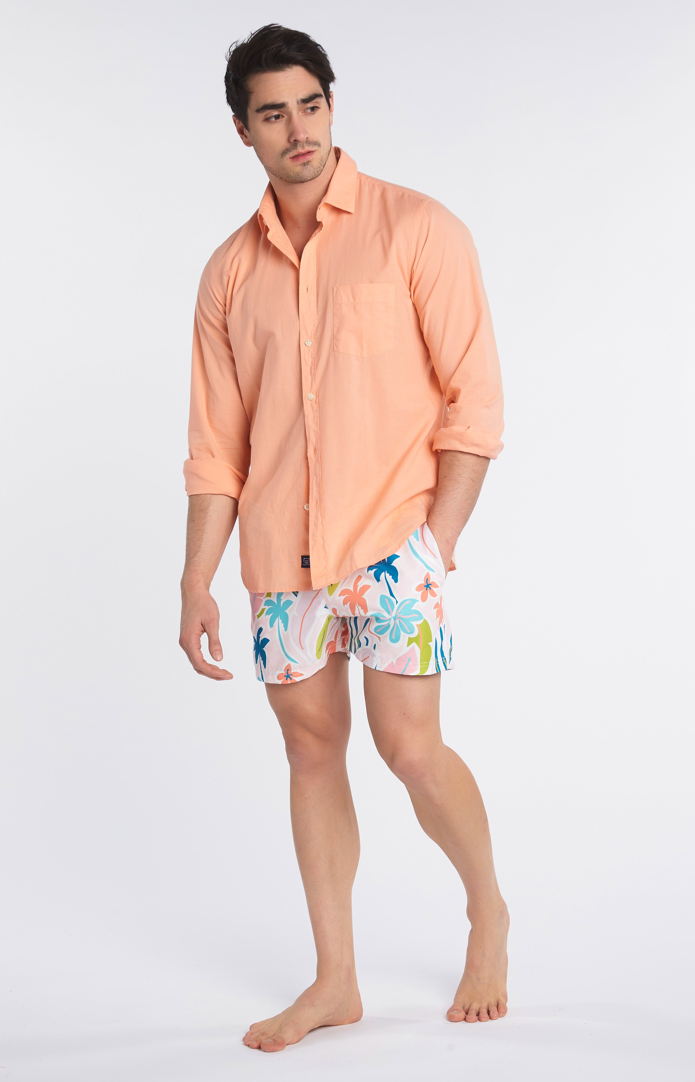 arthur-bob-melon-chemise-homme-coton-taille-l image 4