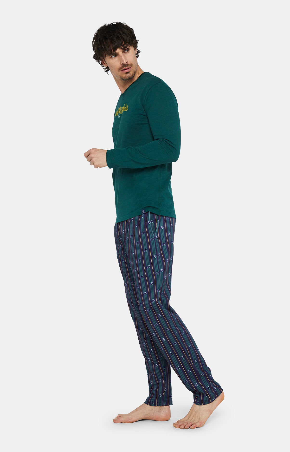 arthur-bob-pyjama-homme-coton-bio-marine-2cv image 4