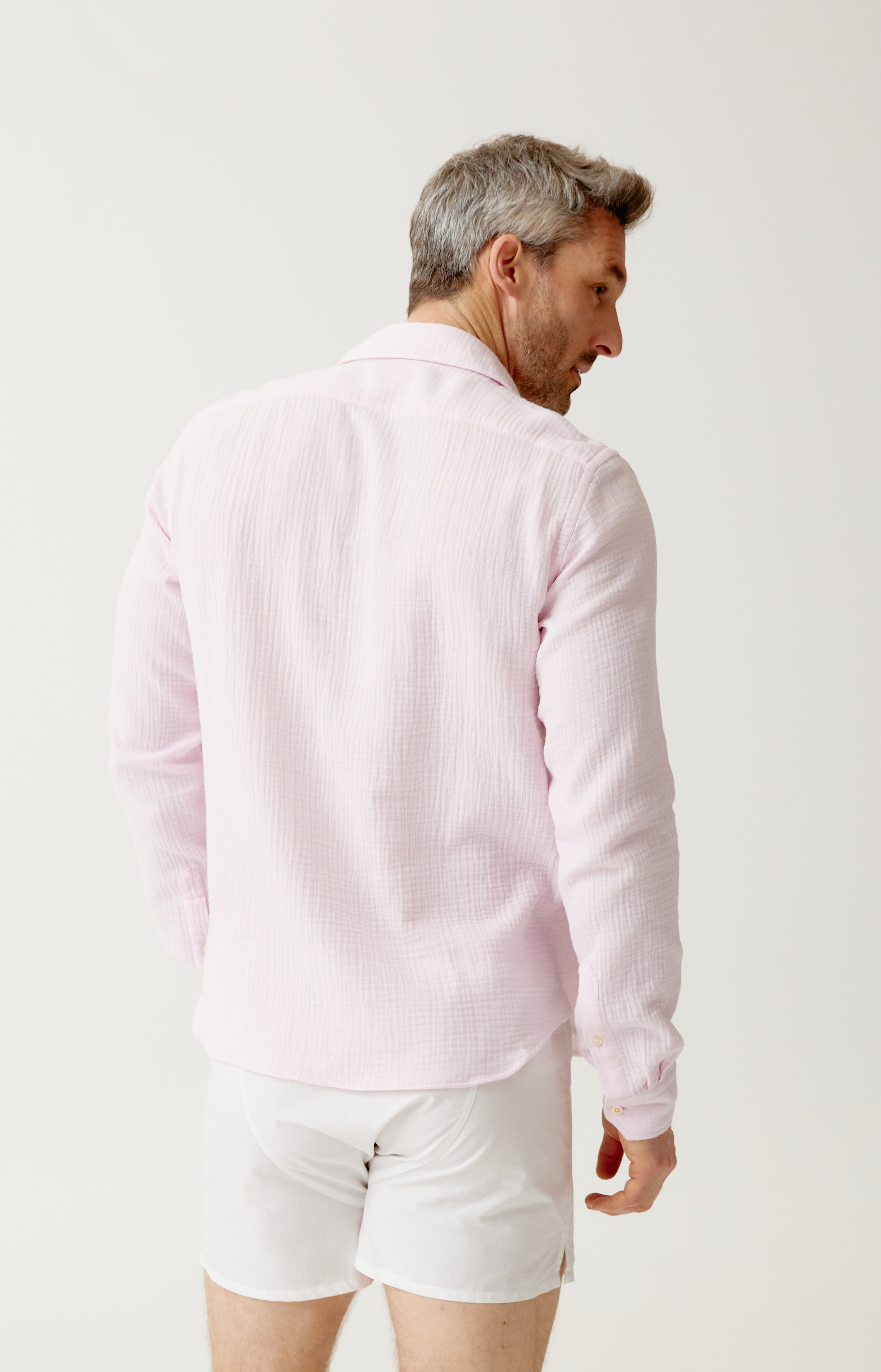 arthur-bob-rose-chemise-homme-gaze-de-coton image 5
