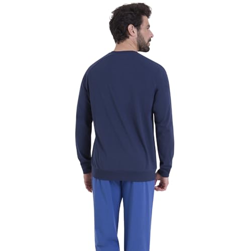 athena-thermik-pyjama-long-homme-coton-m-manches-longues image 8