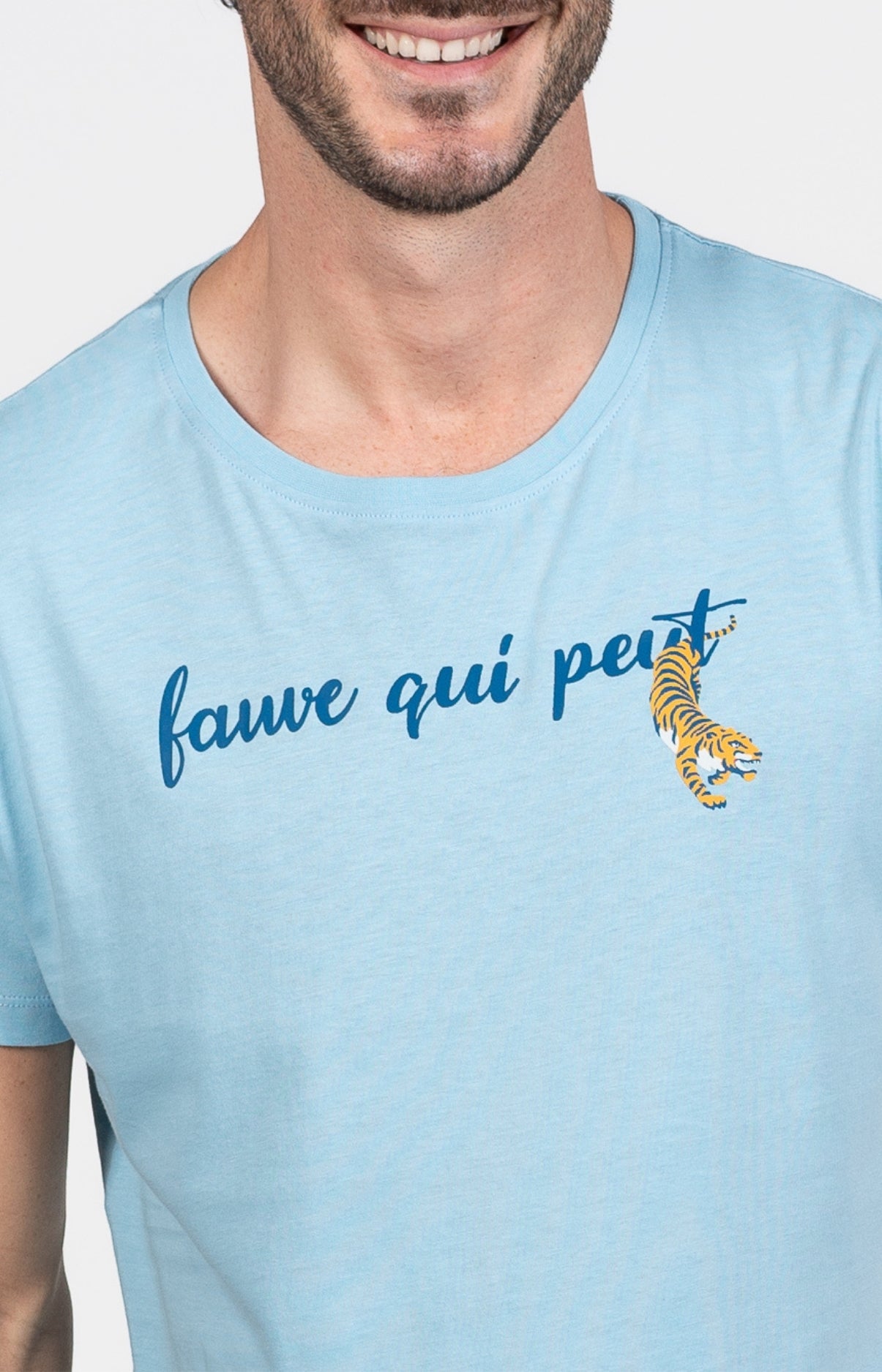 arthur-bob-lanae-pyjam-ricain-homme-lagon-coton image 2