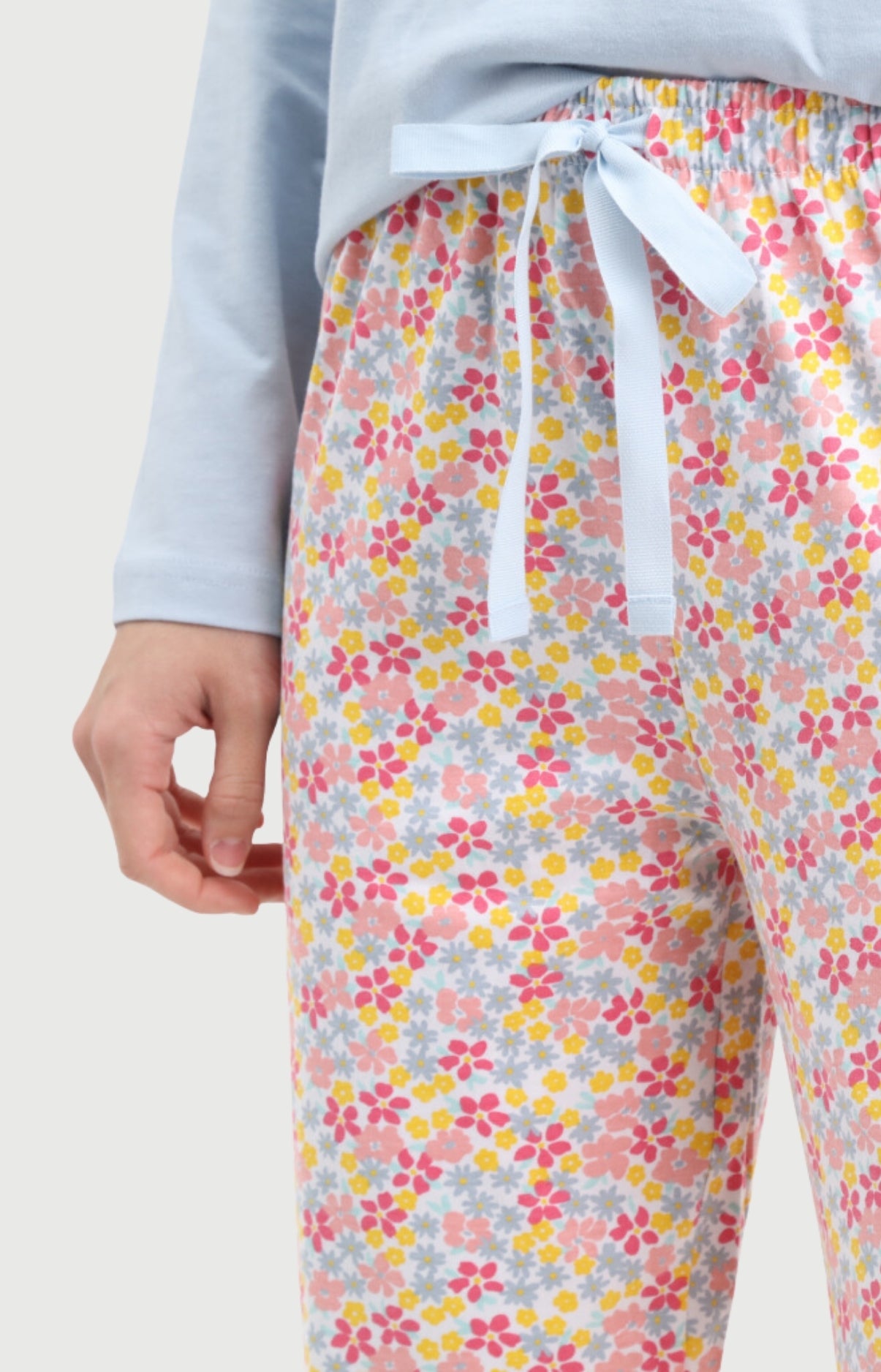 arthur-bob-r-veuse-pyjama-long-coton-rose image 3