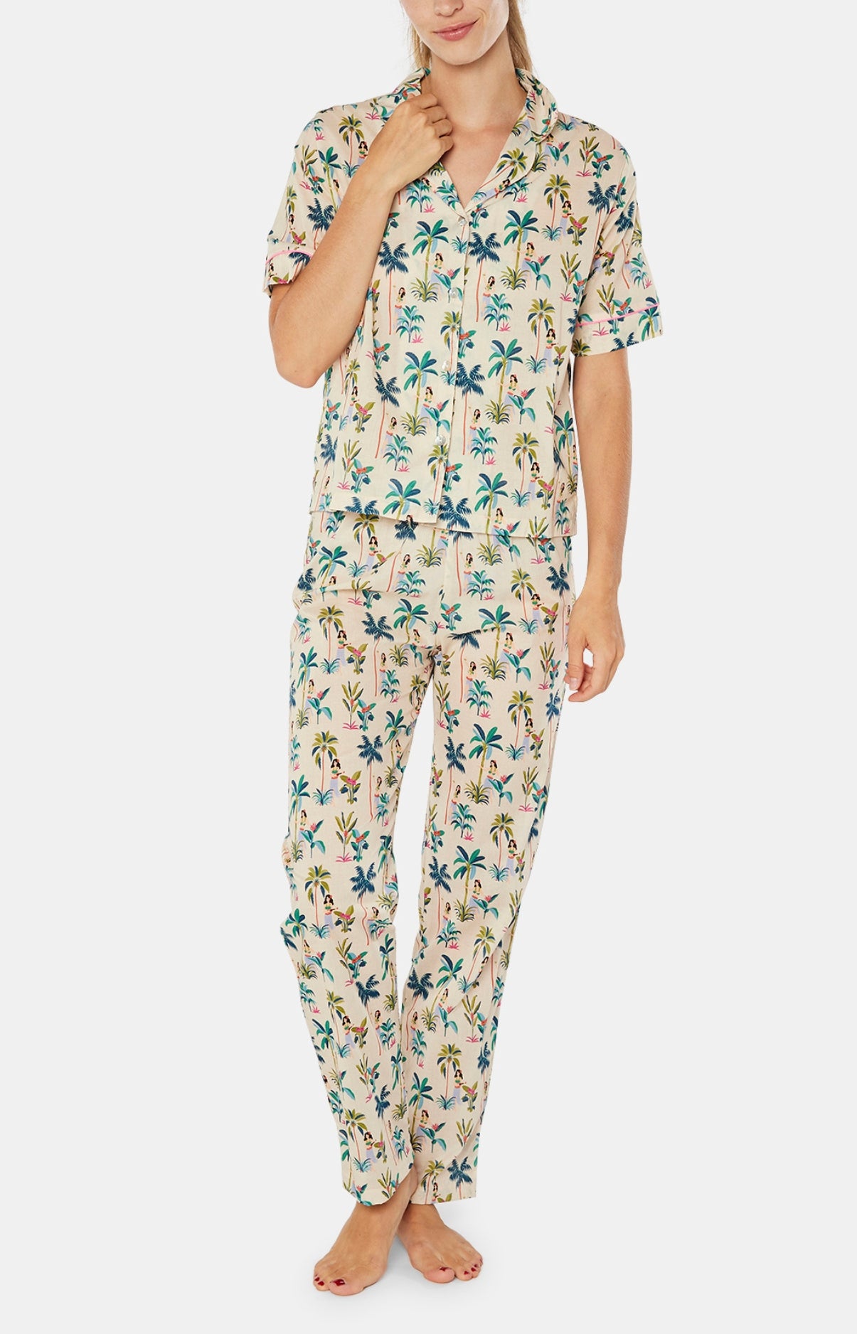 arthur-bob-pyjama-boutonn-vahin-multicolore image 1